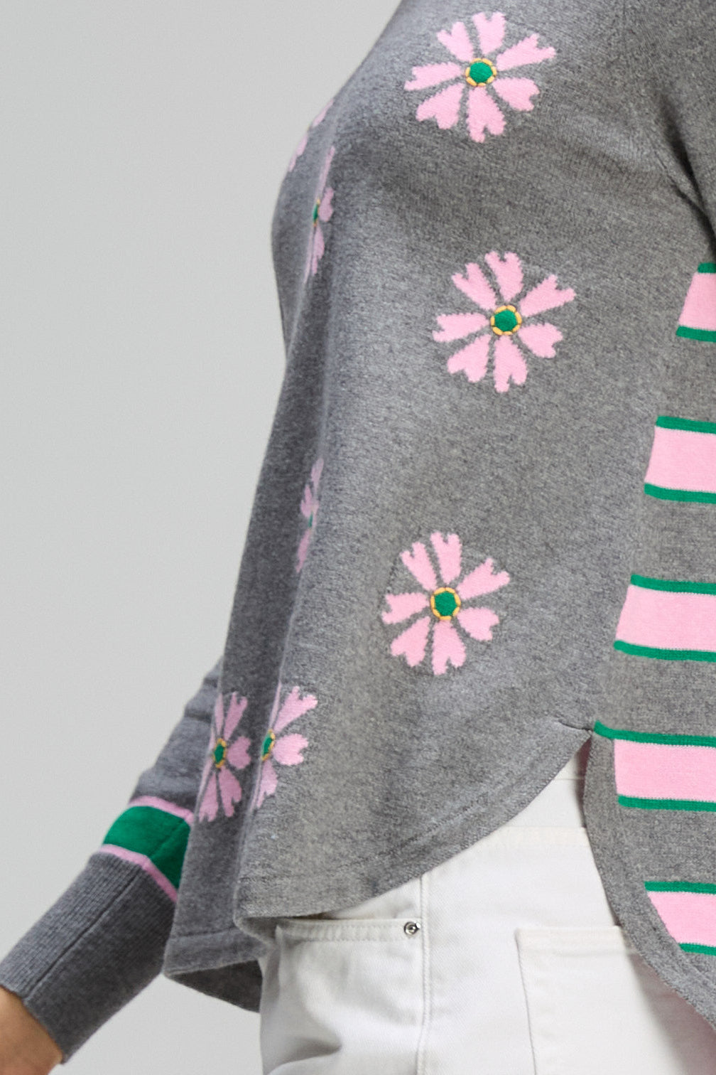 Z&P DAISY CHAIN JUMPER - CLOUD - THE VOGUE STORE