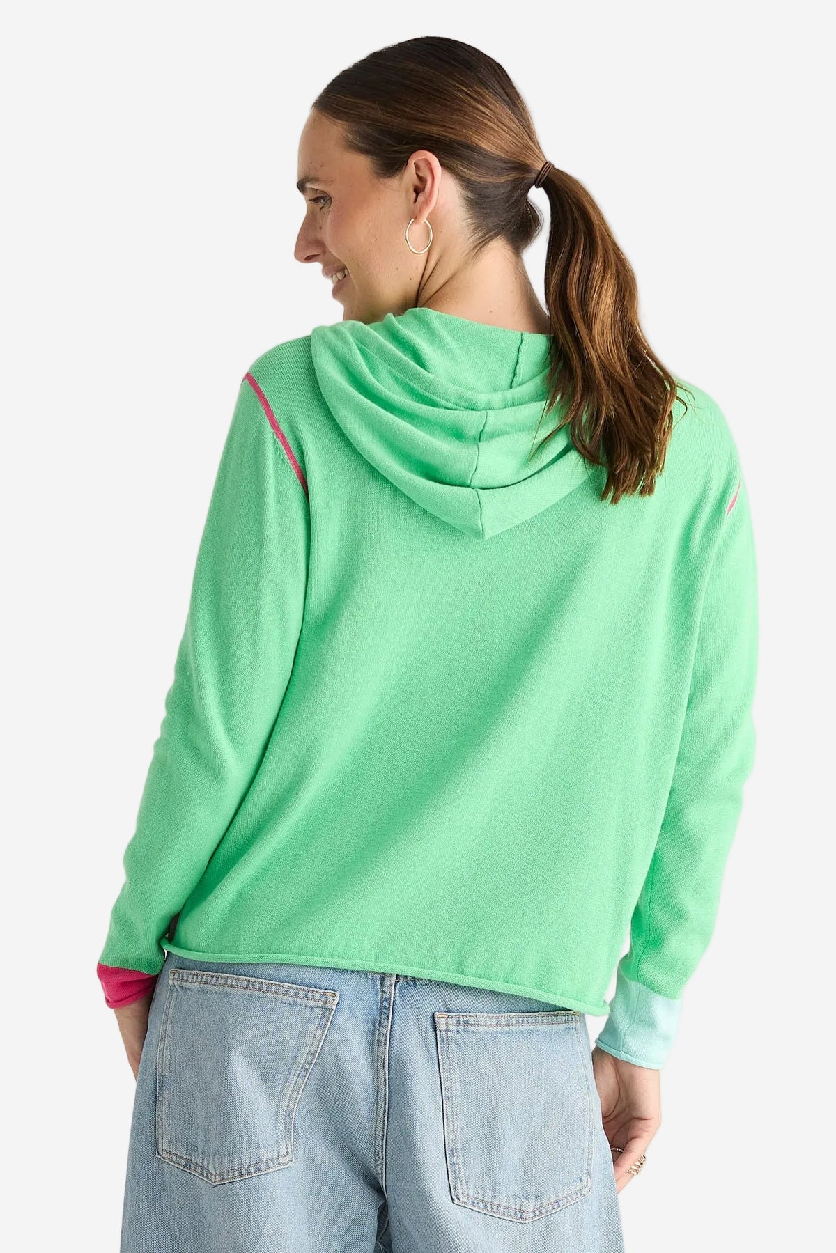 Z&P SPORTS HOODIE - JELLY MINT - THE VOGUE STORE