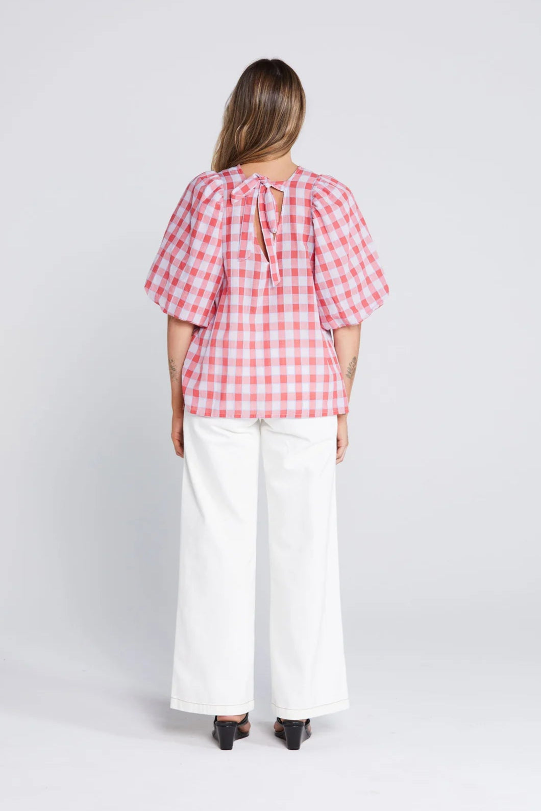 THING THING LUCIE TOP - CHECK MATE - THE VOGUE STORE