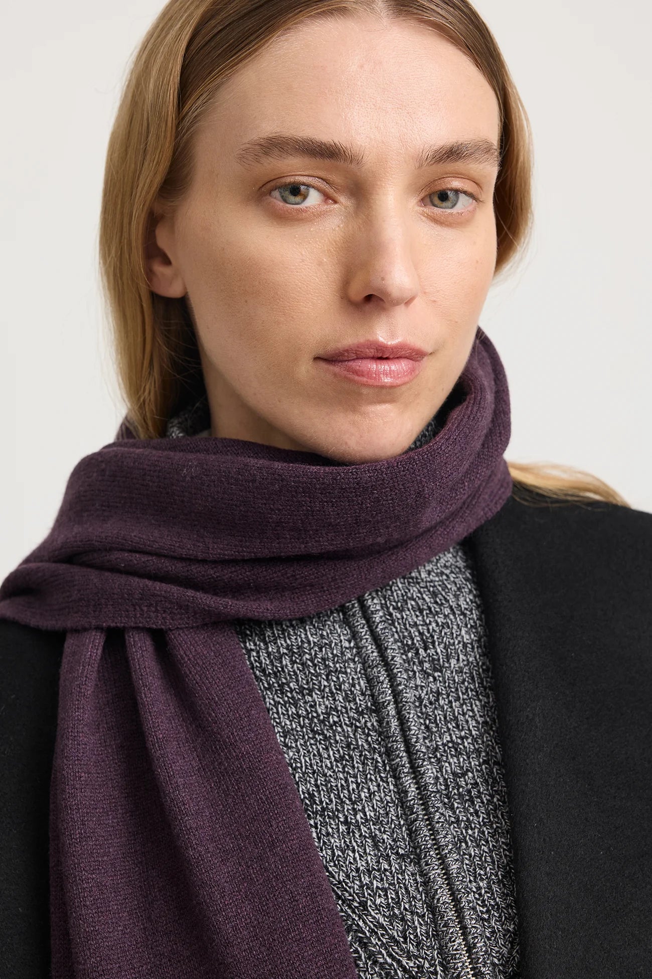 TOORALLIE WOOL SCARF - SUMAK - THE VOGUE STORE