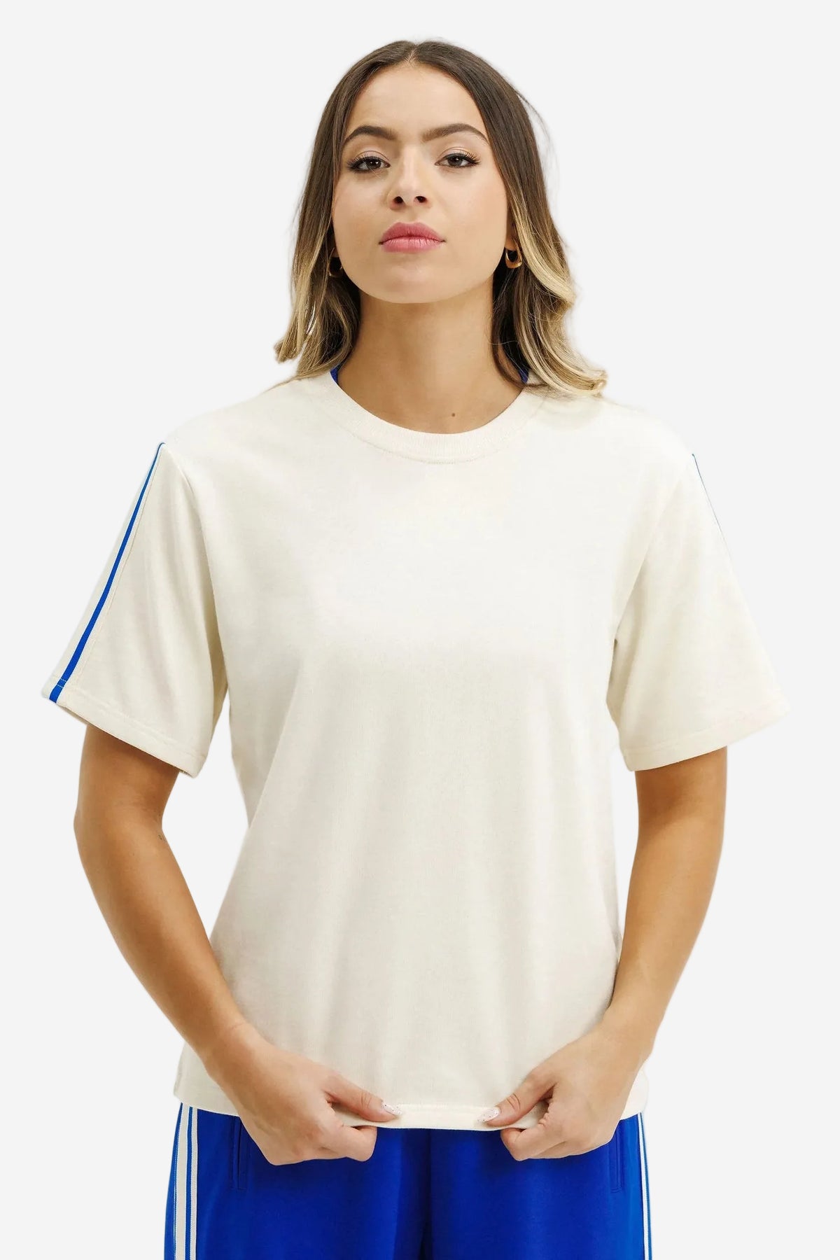 ROSE ROAD ATLAS TEE - FOAM - THE VOGUE STORE