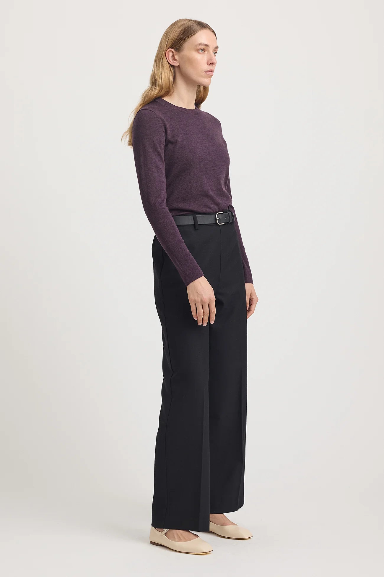 TOORALLIE FINE MERINO CREW - SUMAK - THE VOGUE STORE