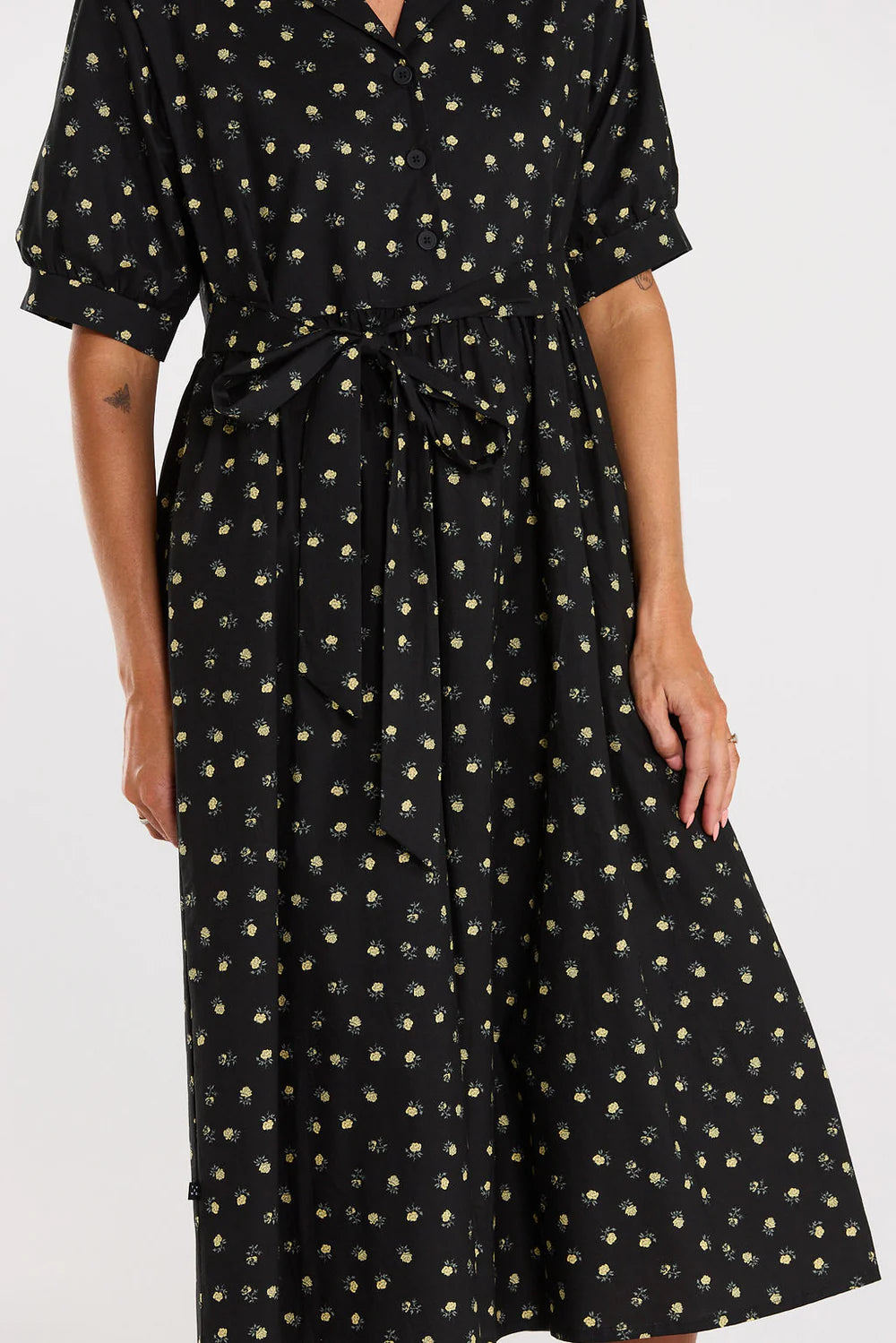 THING THING LUMIE DRESS - GOLDEN ROSE - THE VOGUE STORE