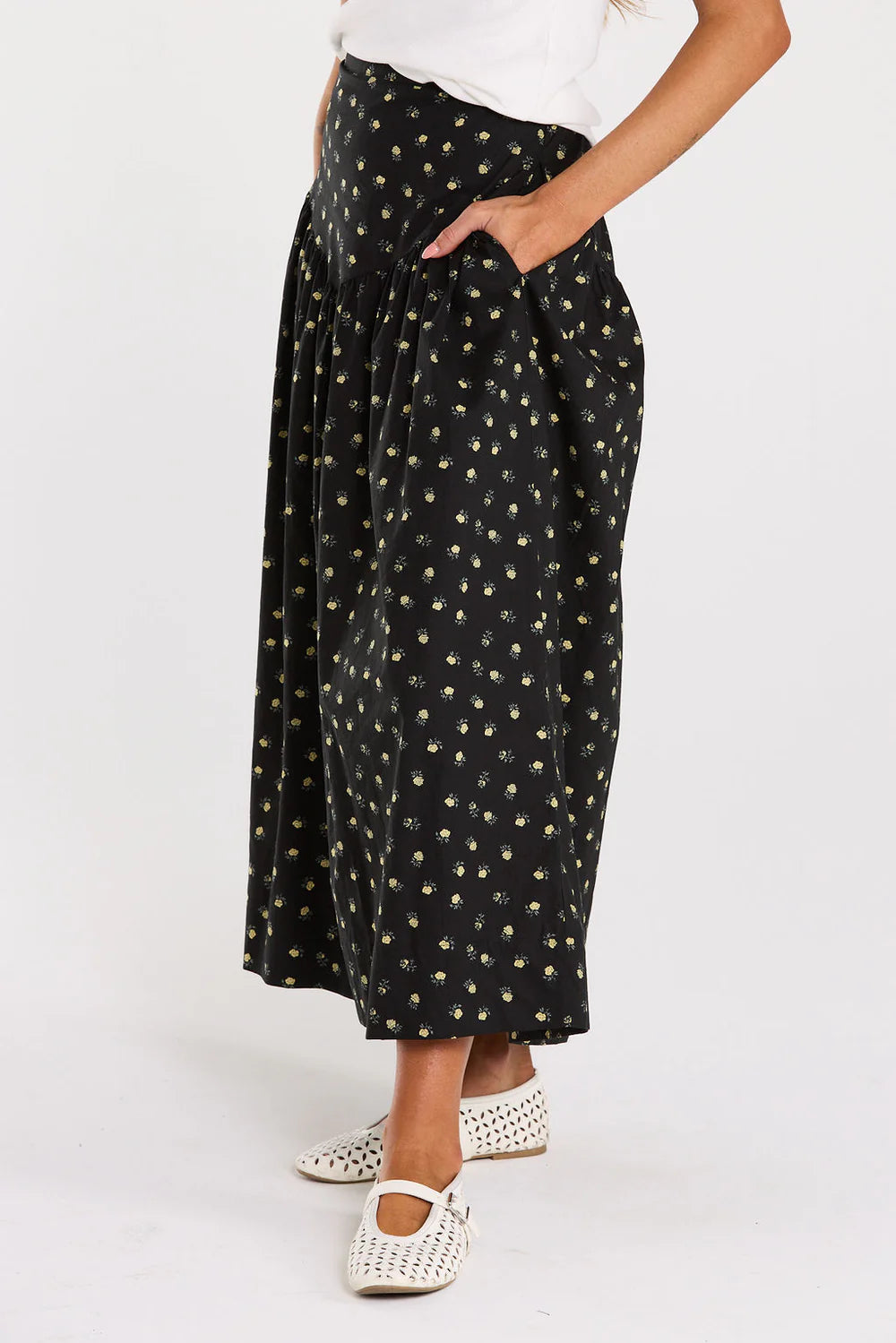 THING THING ARIA SKIRT - GOLDEN ROSE - THE VOGUE STORE