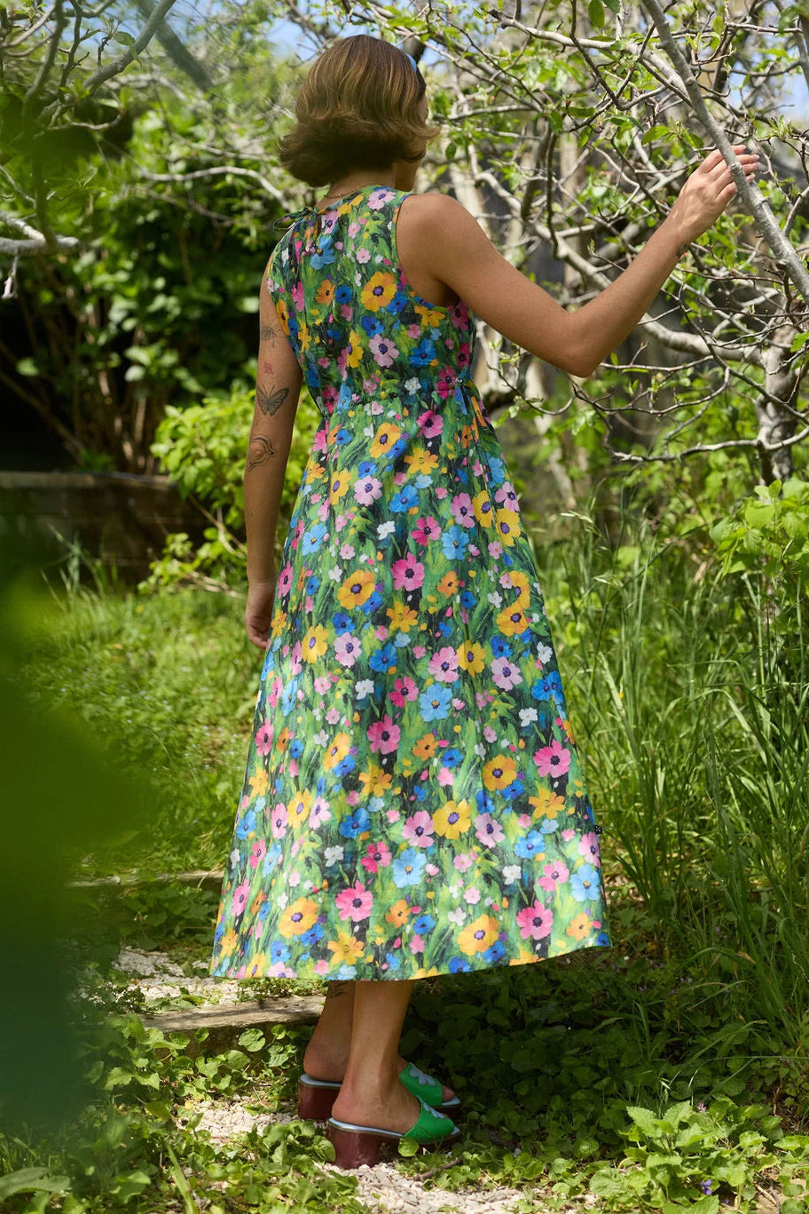 THING THING CINTRANA DRESS - FLORABURST - THE VOGUE STORE
