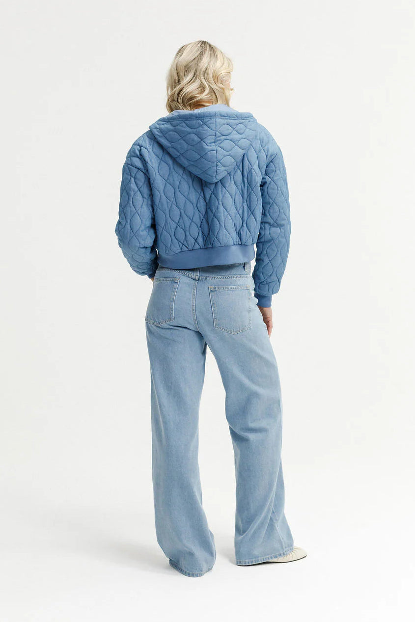 HOMELEE EMILY JACKET - SAPPHIRE - THE VOGUE STORE