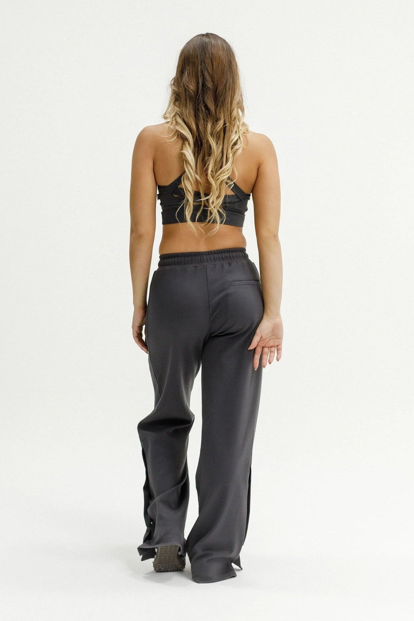 ROSE ROAD DOME PANTS - GRAPHITE - THE VOGUE STORE