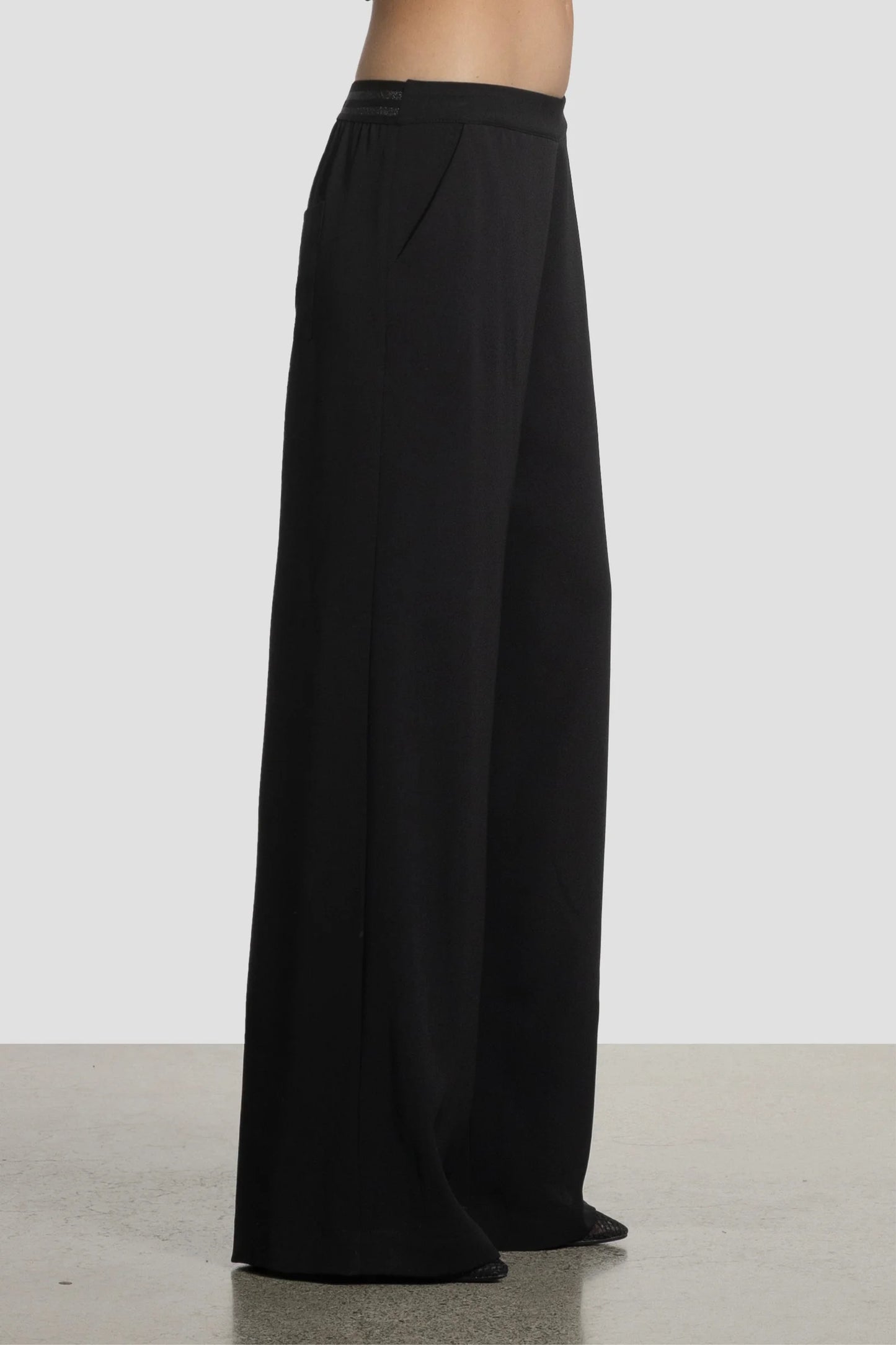REPERTOIRE DONNA PANT - BLACK - THE VOGUE STORE