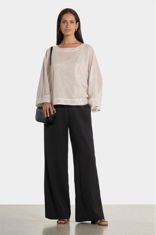 REPERTOIRE DONNA PANT - BLACK - THE VOGUE STORE