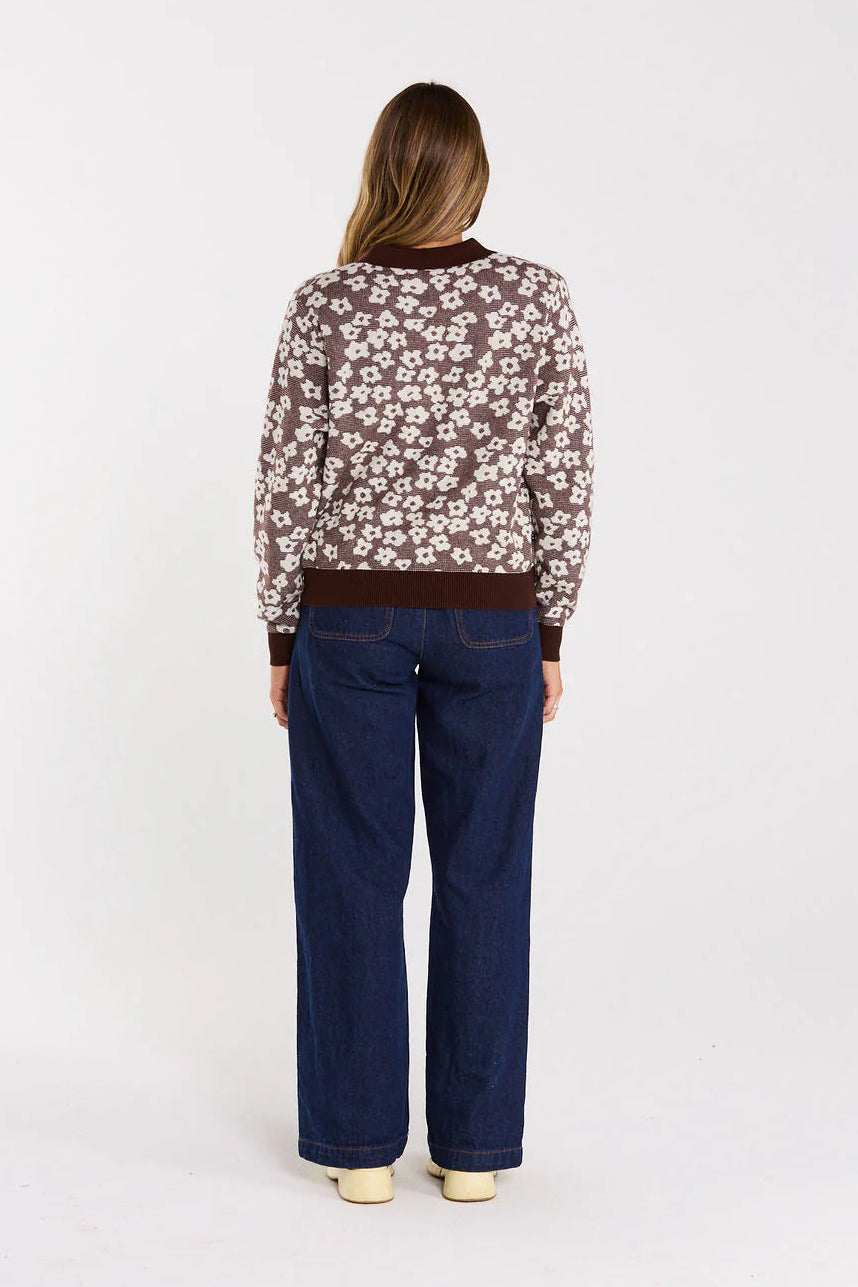 THING THING FAIRPLAY JUMPER - CHOC RIPPLE - THE VOGUE STORE