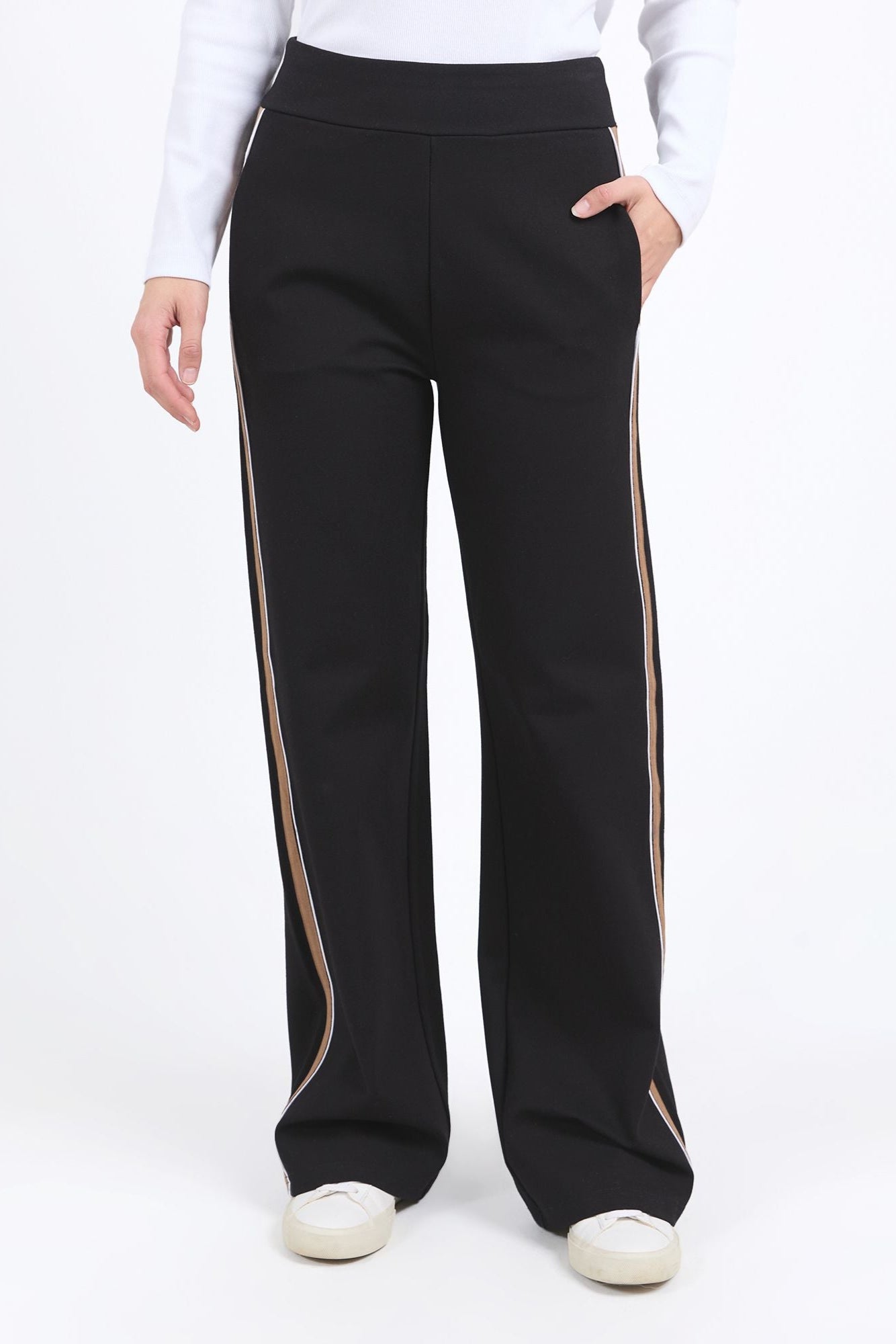 FOXWOOD LONDON PANT - BLACK - THE VOGUE STORE