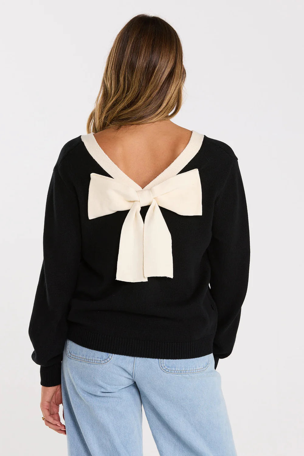 THING THING ARMOUR CARDIGAN - BLACK - THE VOGUE STORE