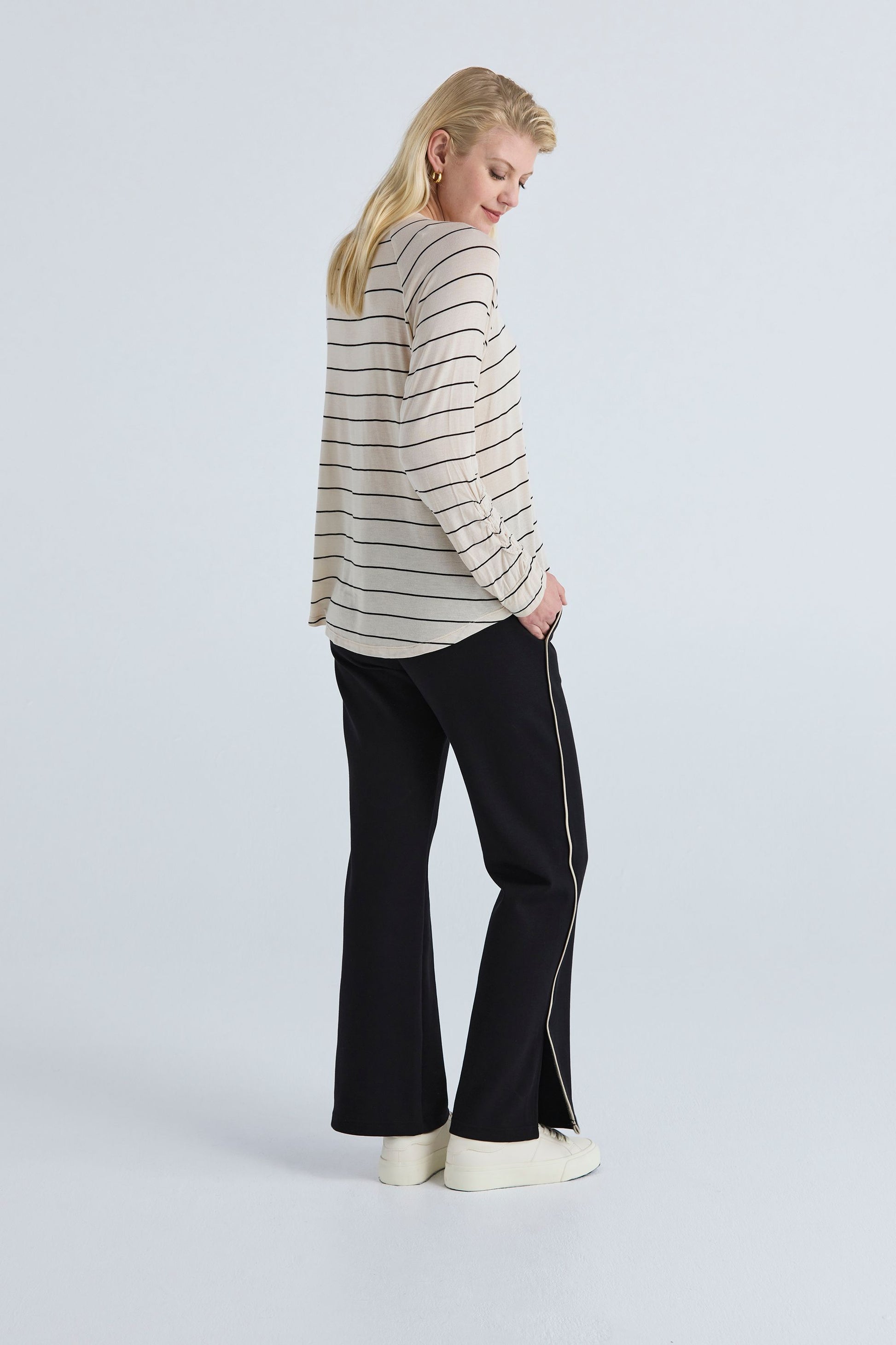 LANIA BEAUMONT PANT - BLACK - THE VOGUE STORE