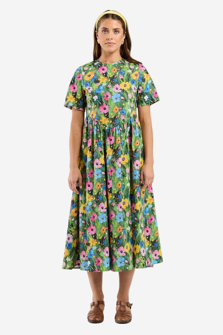 THING THING LUCETTE DRESS - FLORABURST - THE VOGUE STORE