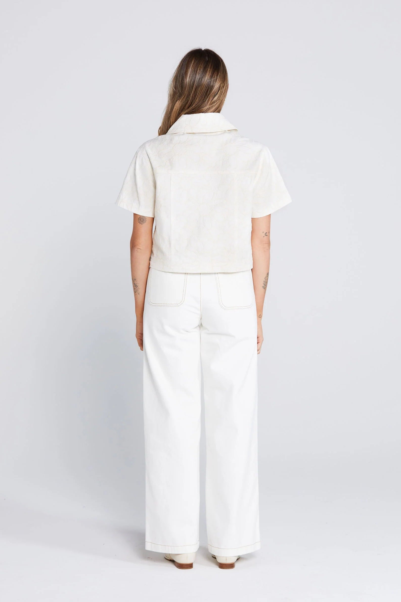 THING THING ZEPHRYA TOP - CREAMY DAISY - THE VOGUE STORE