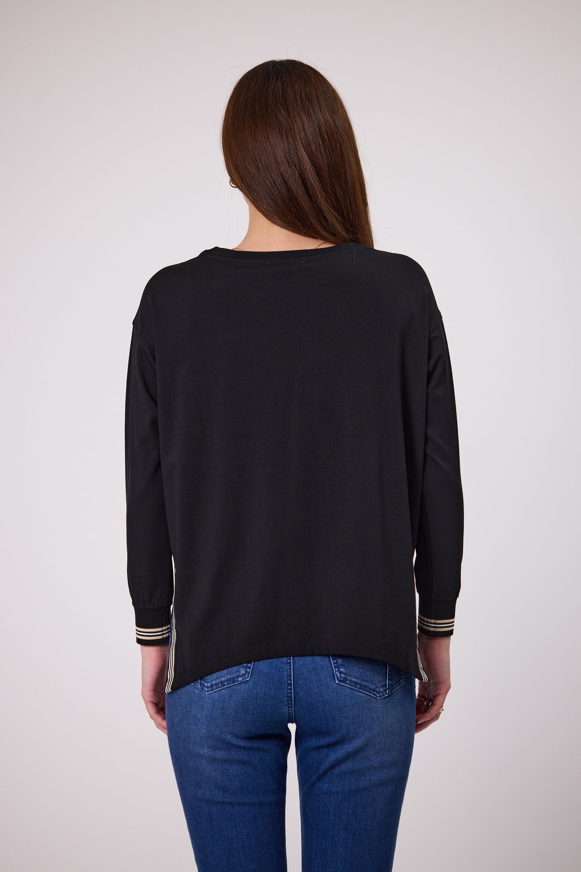 DUO PASCAL TOP - BLACK - THE VOGUE STORE