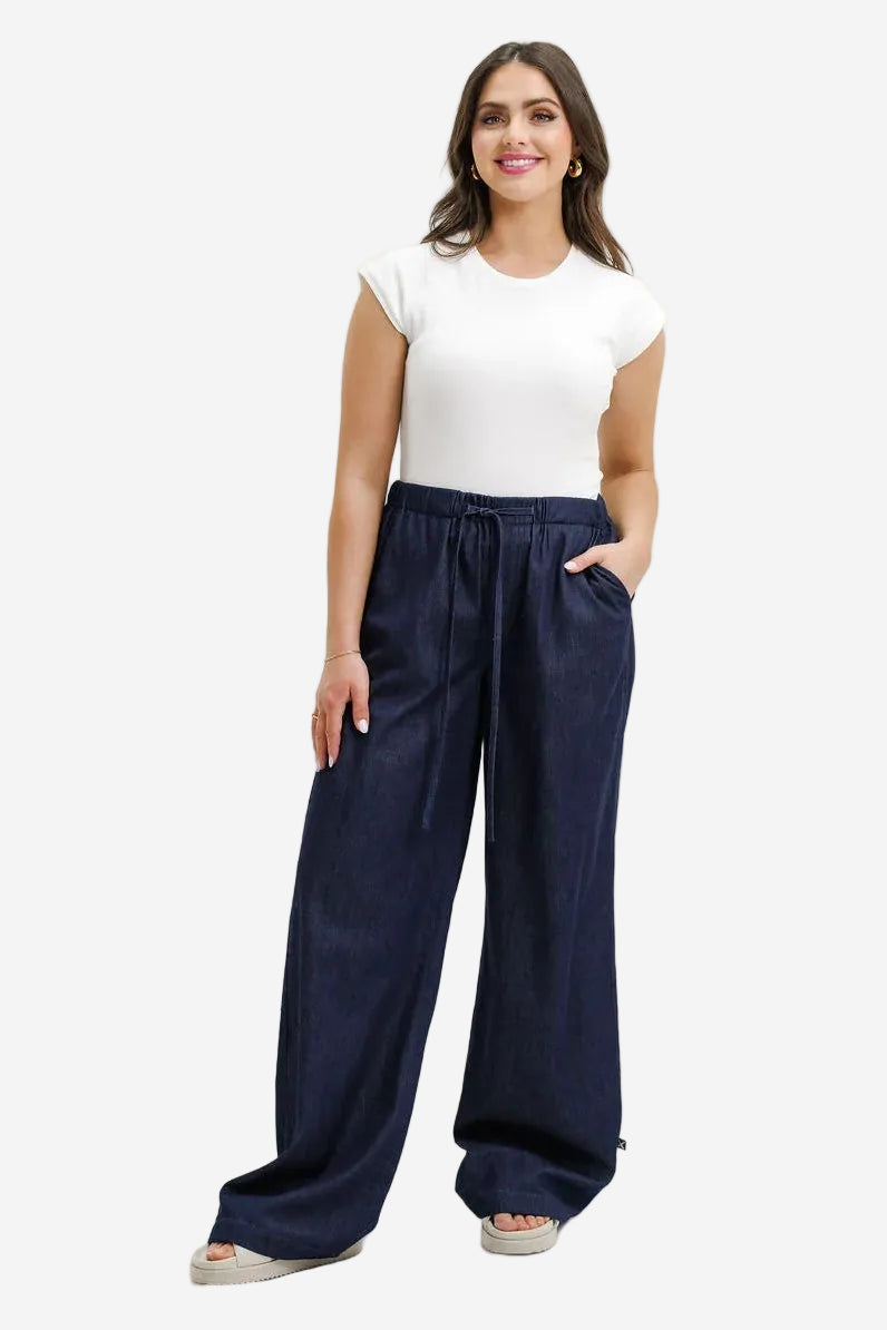 HOMELEE OTIS PANT - MIDNIGHT BLUE - THE VOGUE STORE