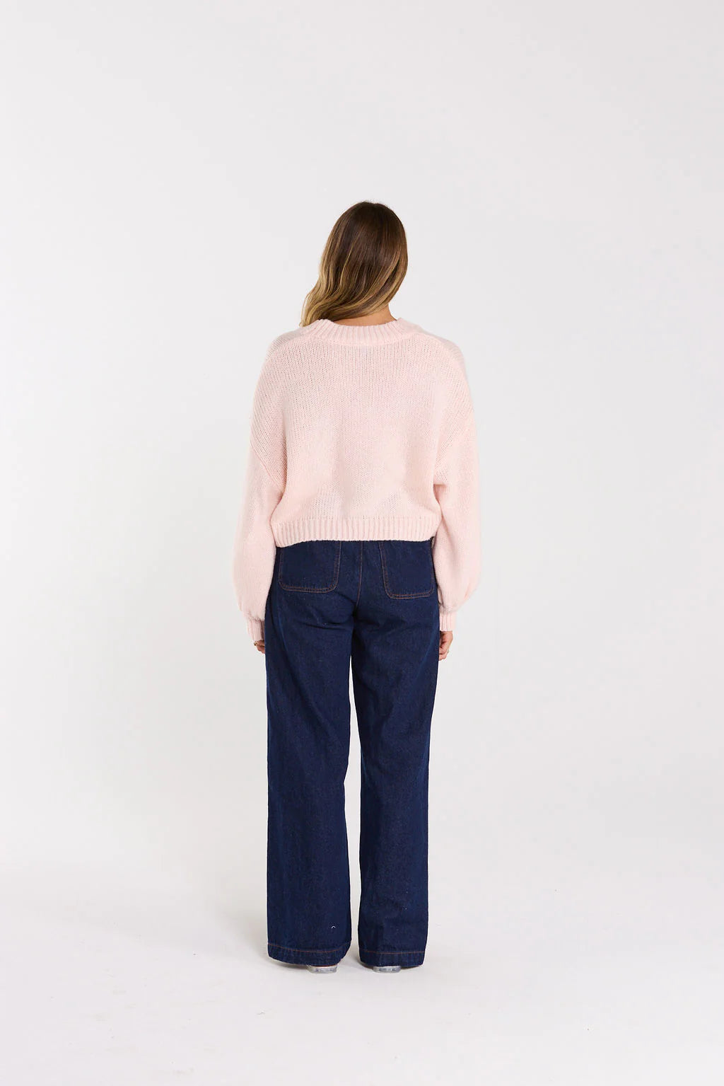 THING THING HUDDLE CARDIGAN - MILKSHAKE - THE VOGUE STORE