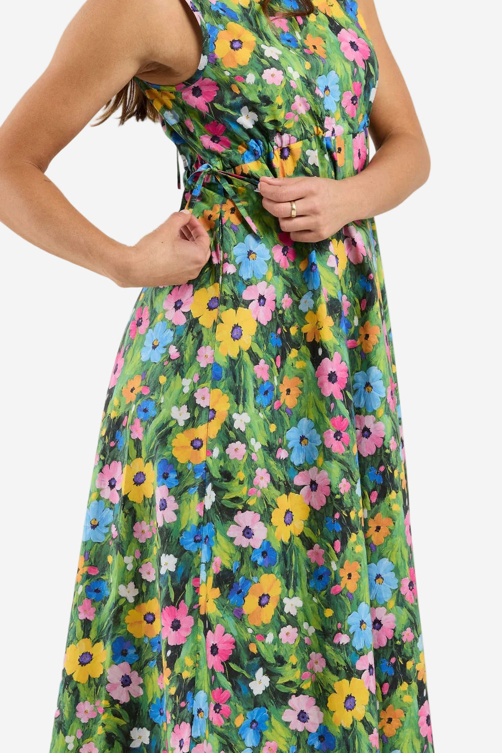 THING THING CINTRANA DRESS - FLORABURST - THE VOGUE STORE