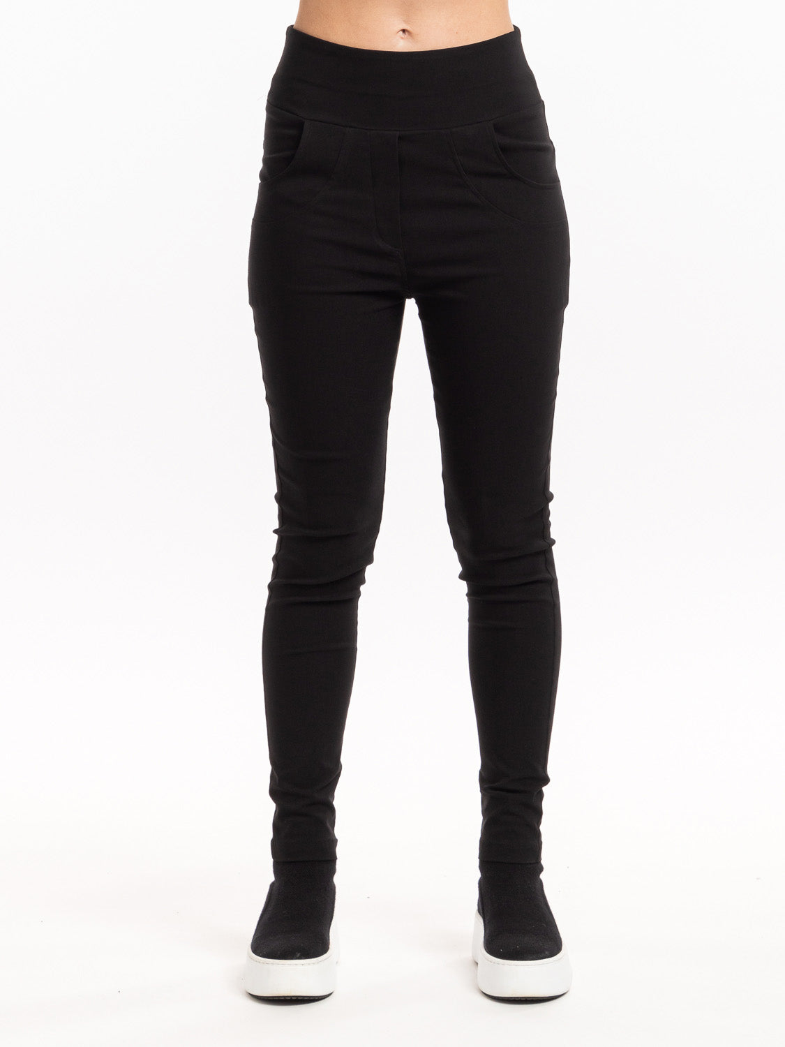 STYLE X LAB FROST PANT - BLACK - THE VOGUE STORE