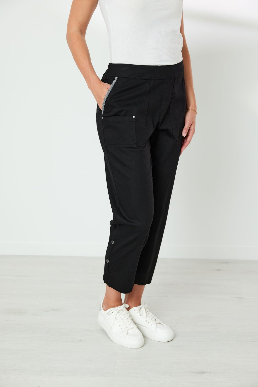 NEWPORT MICAH PANT - BLACK - THE VOGUE STORE
