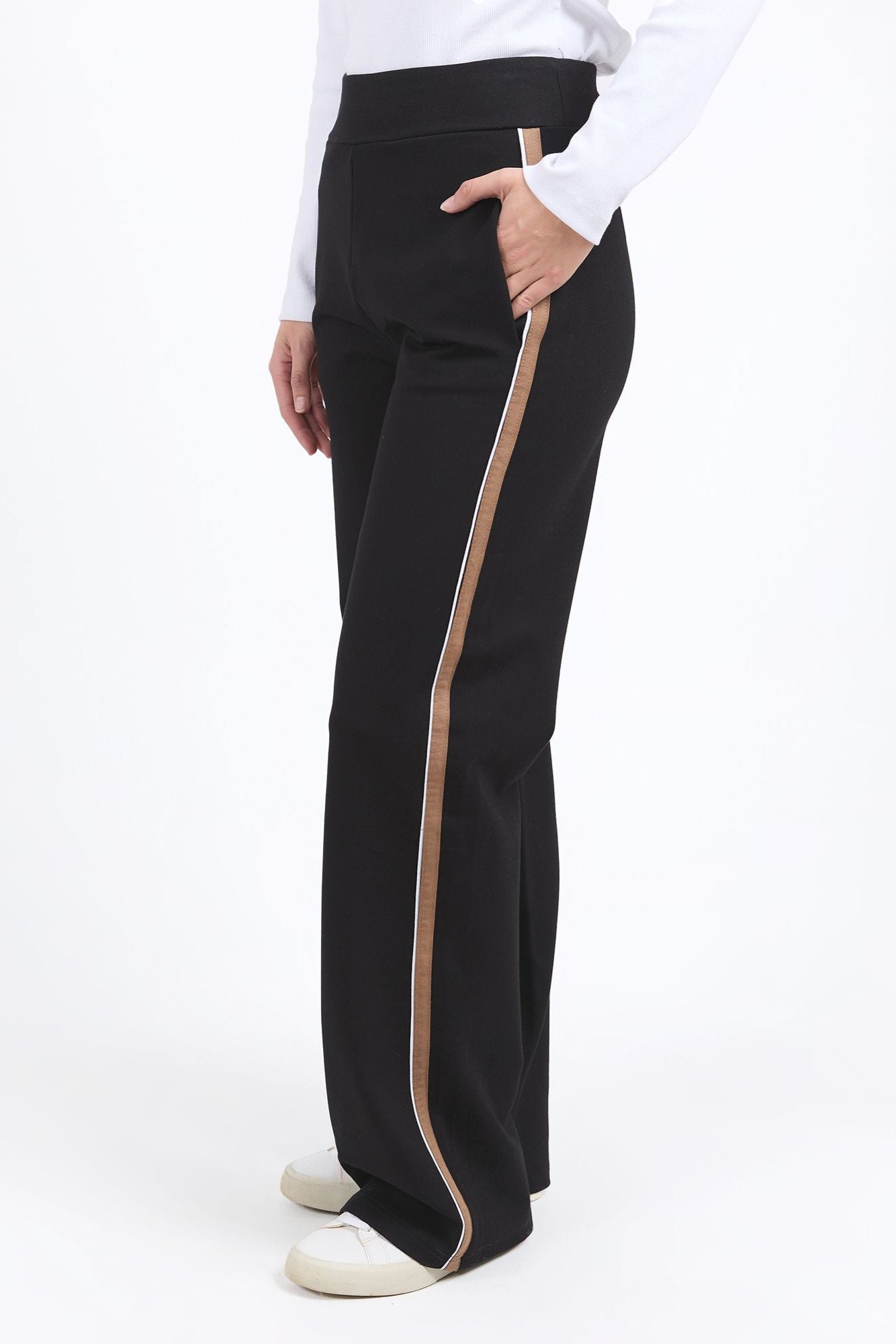 FOXWOOD LONDON PANT - BLACK - THE VOGUE STORE