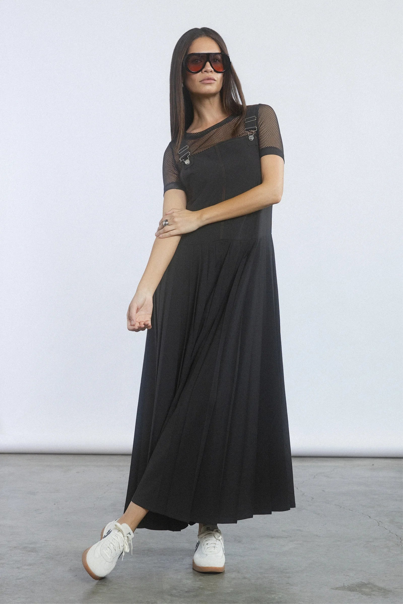 REPERTOIRE KINGSWAY DRESS - BLACK - THE VOGUE STORE