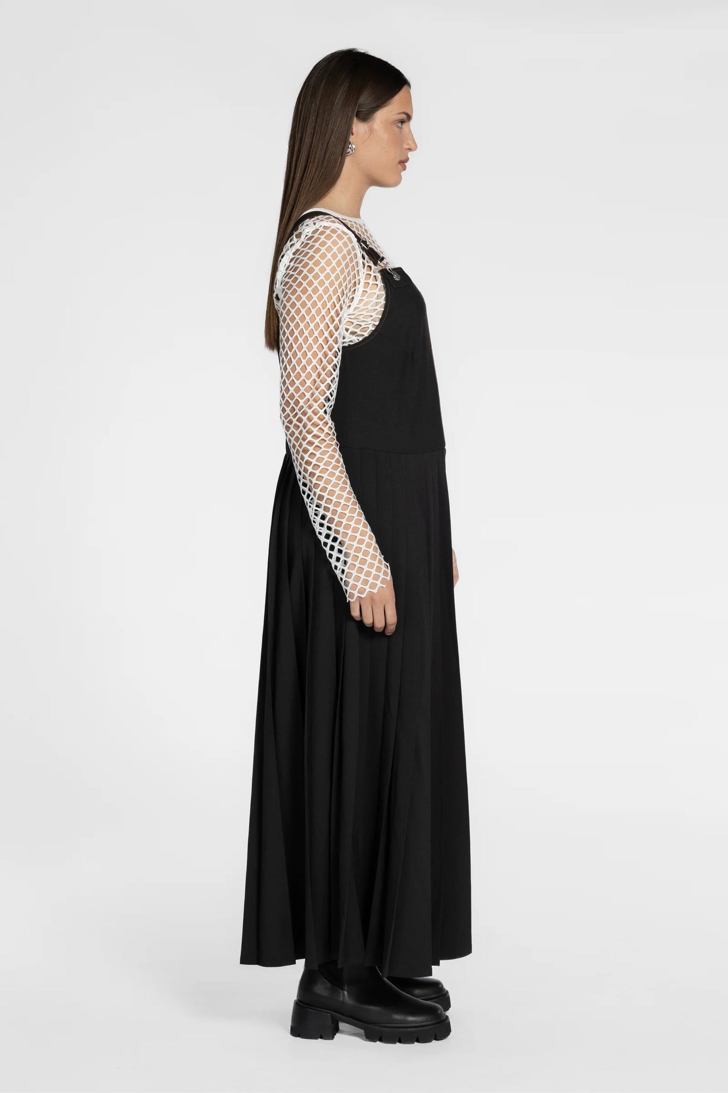 REPERTOIRE KINGSWAY DRESS - BLACK - THE VOGUE STORE