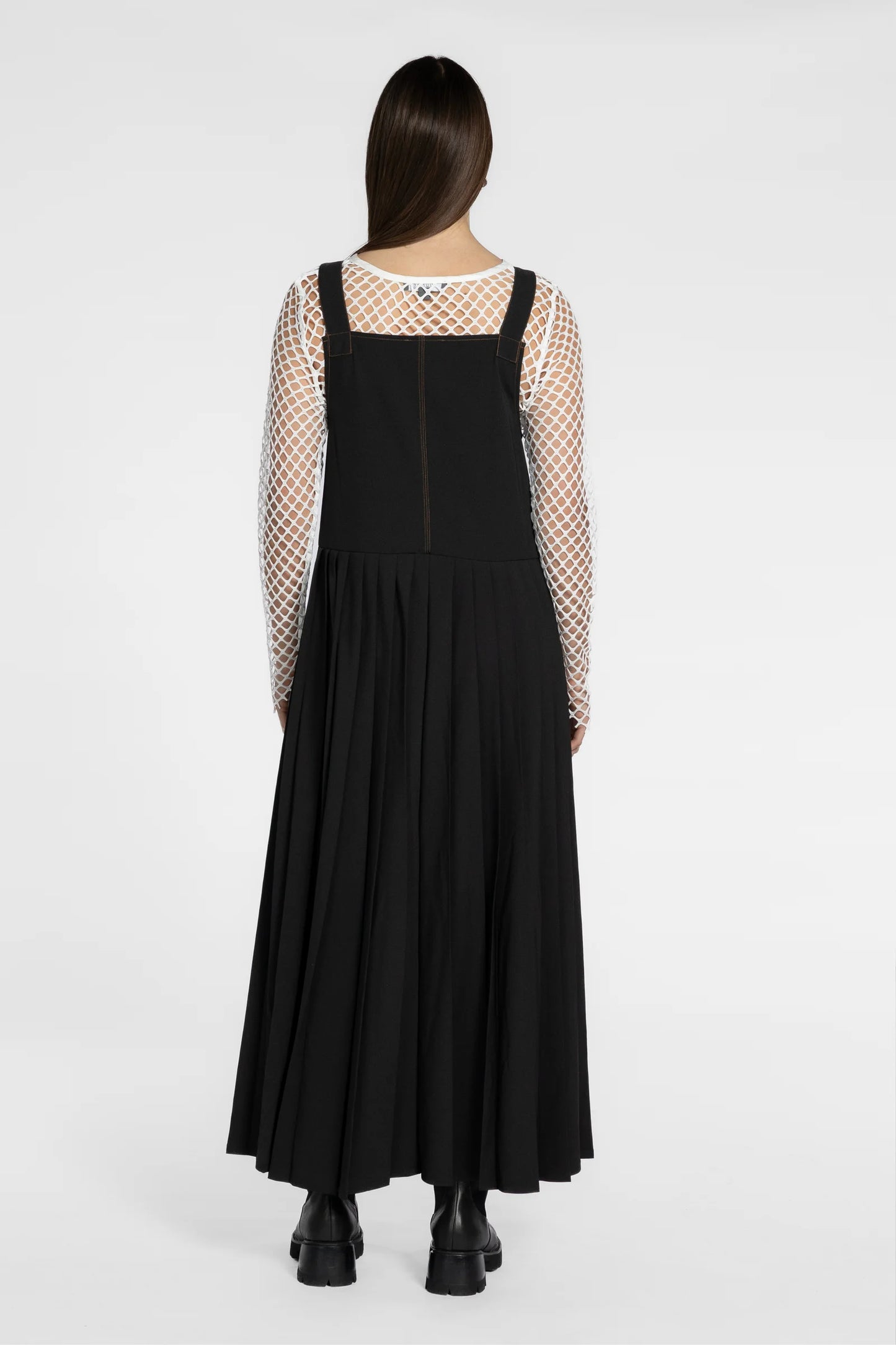 REPERTOIRE KINGSWAY DRESS - BLACK - THE VOGUE STORE