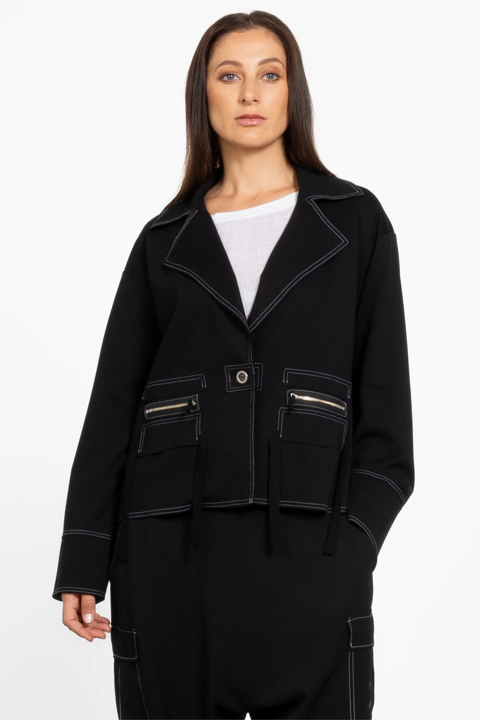 REPERTOIRE LAZARE JACKET - BLACK - THE VOGUE STORE