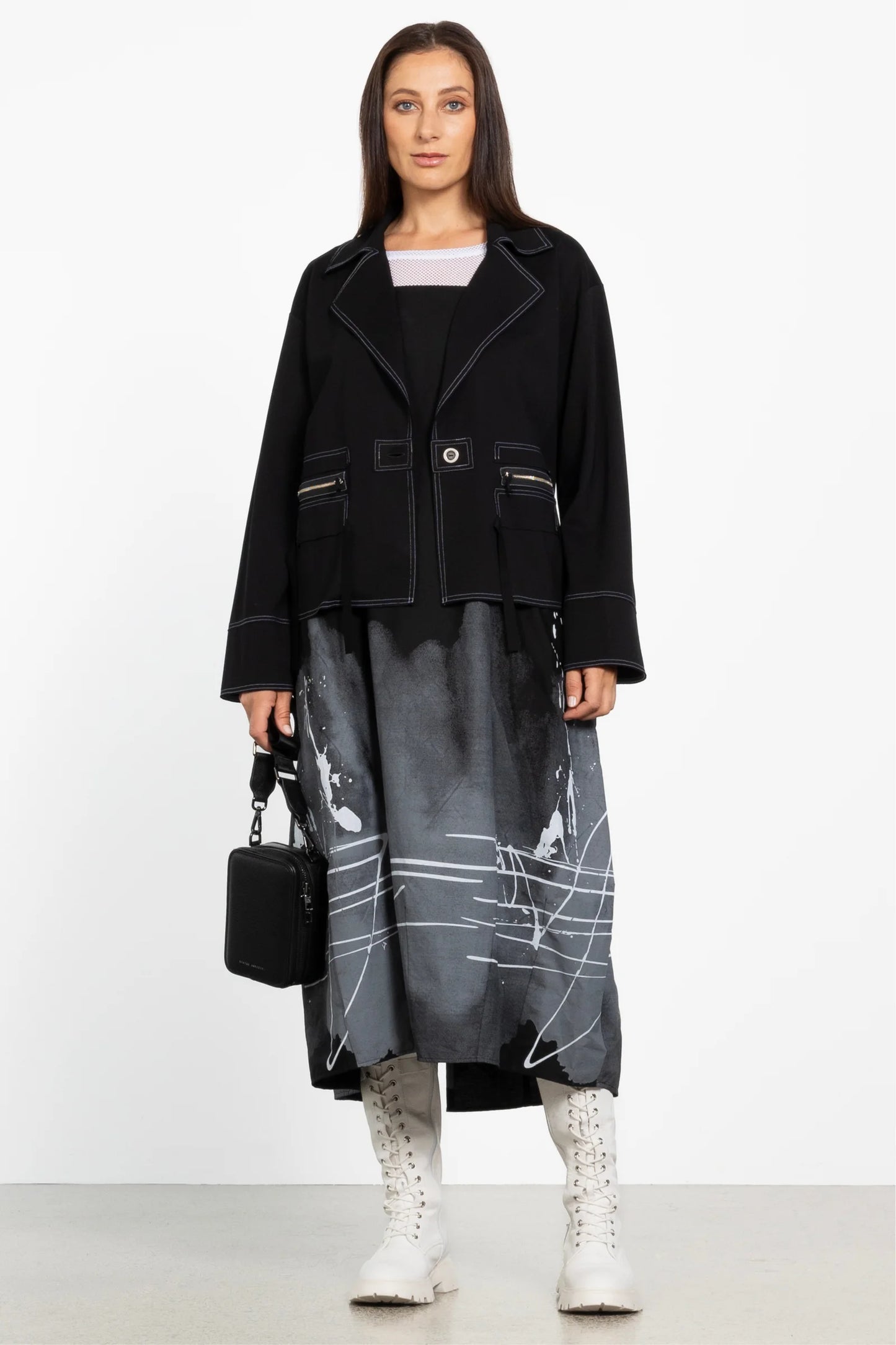 REPERTOIRE LAZARE JACKET - BLACK - THE VOGUE STORE
