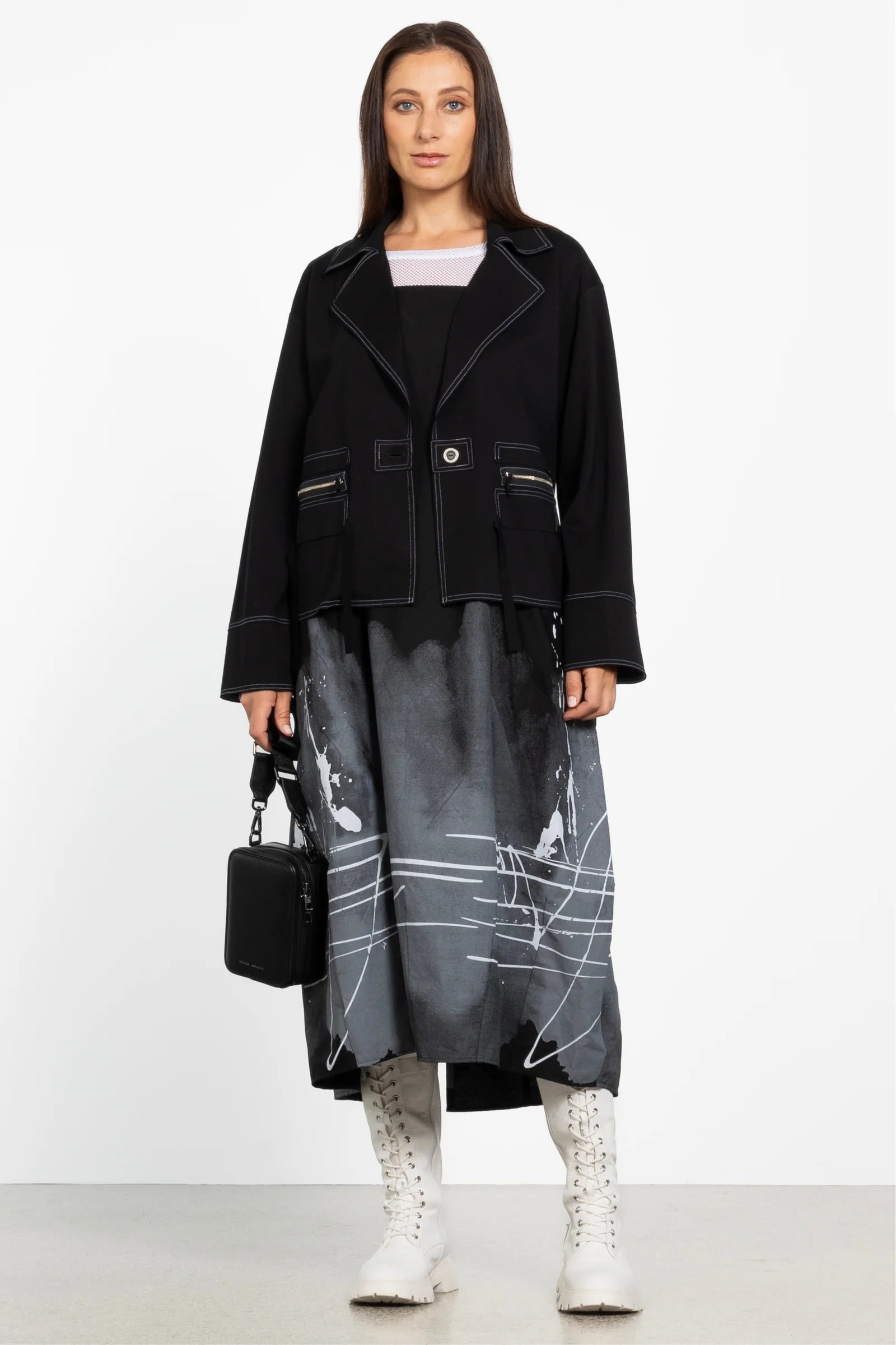 REPERTOIRE LAZARE JACKET - BLACK - THE VOGUE STORE