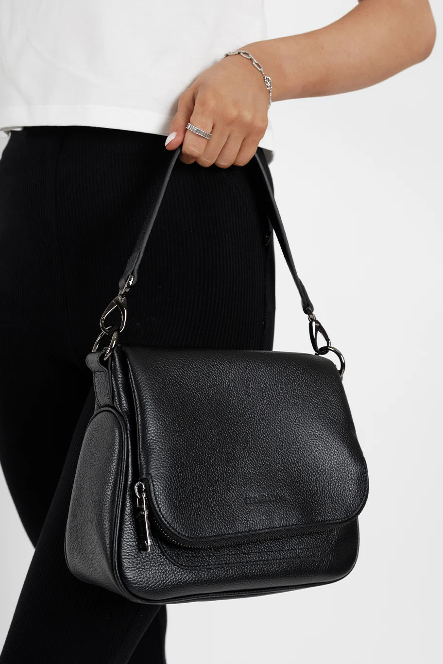 FEDERATION FOR KEEPS BAG GUN/METAL - THE VOGUE STORE