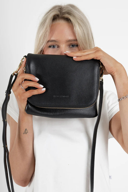 FEDERATION TAKE ME BAG - BLACK/GOLD - THE VOGUE STORE