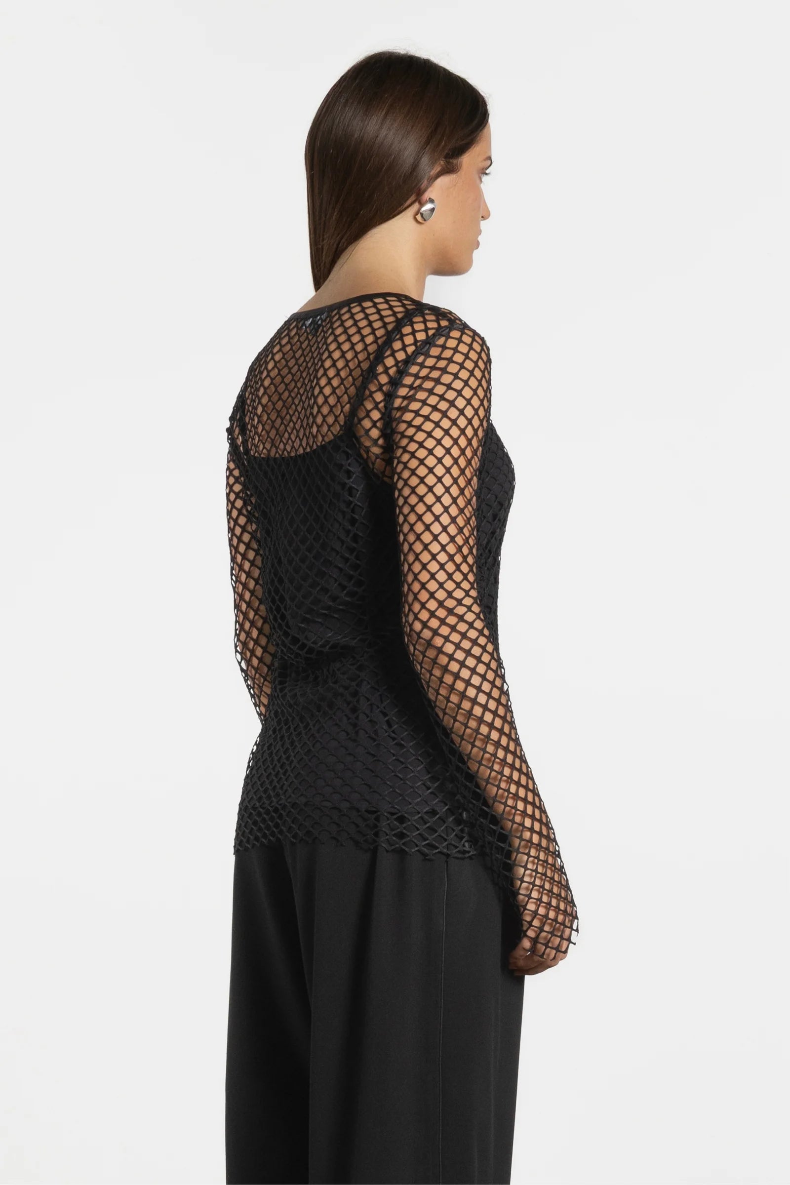 REPERTOIRE LEROY MESH TOP - THE VOGUE STORE