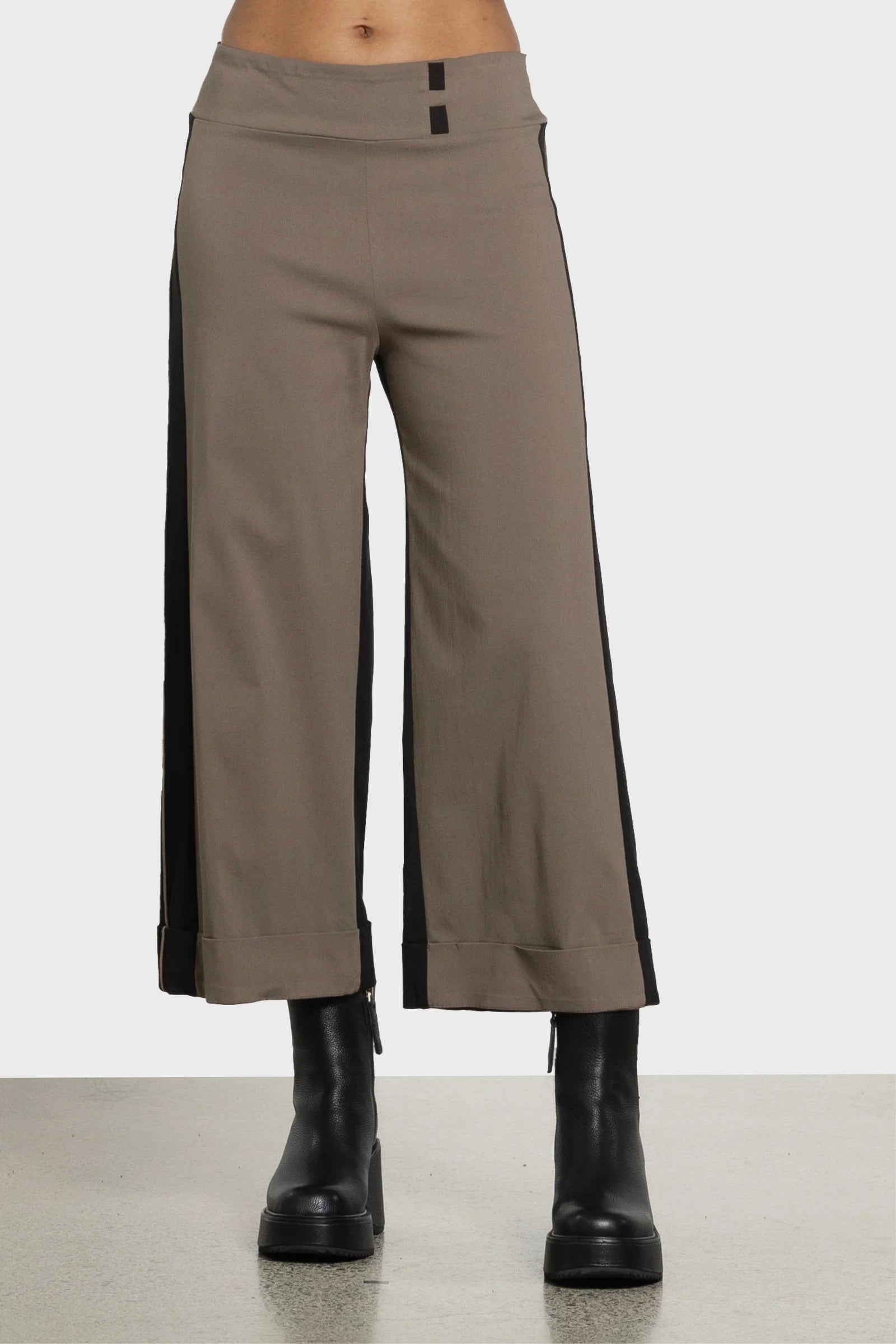 REPERTOIRE LINCOLN PANT BLACK TOFFEE - THE VOGUE STORE