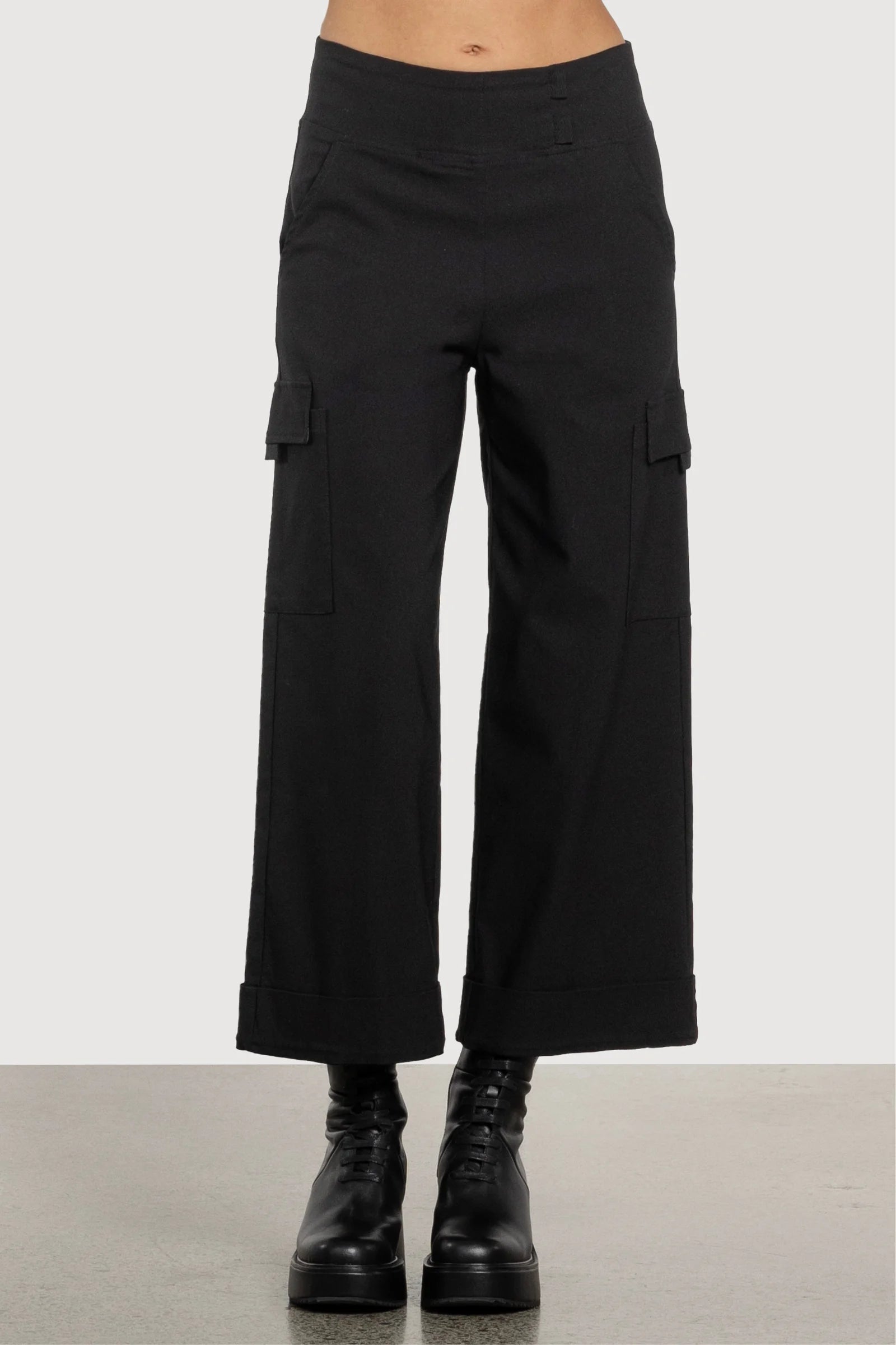 REPERTOIRE LOGAN PANT - BLACK - THE VOGUE STORE