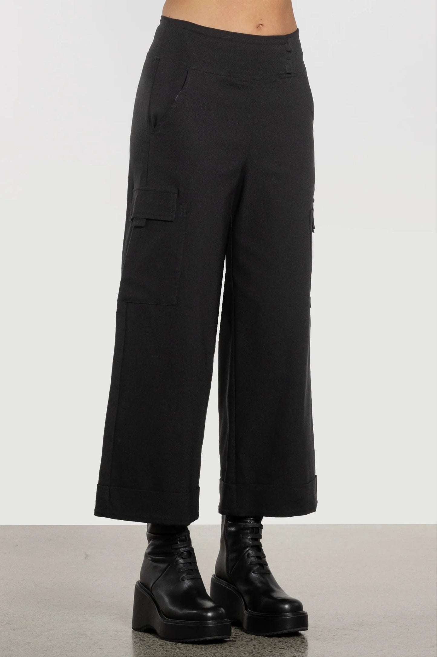 REPERTOIRE LOGAN PANT - BLACK - THE VOGUE STORE
