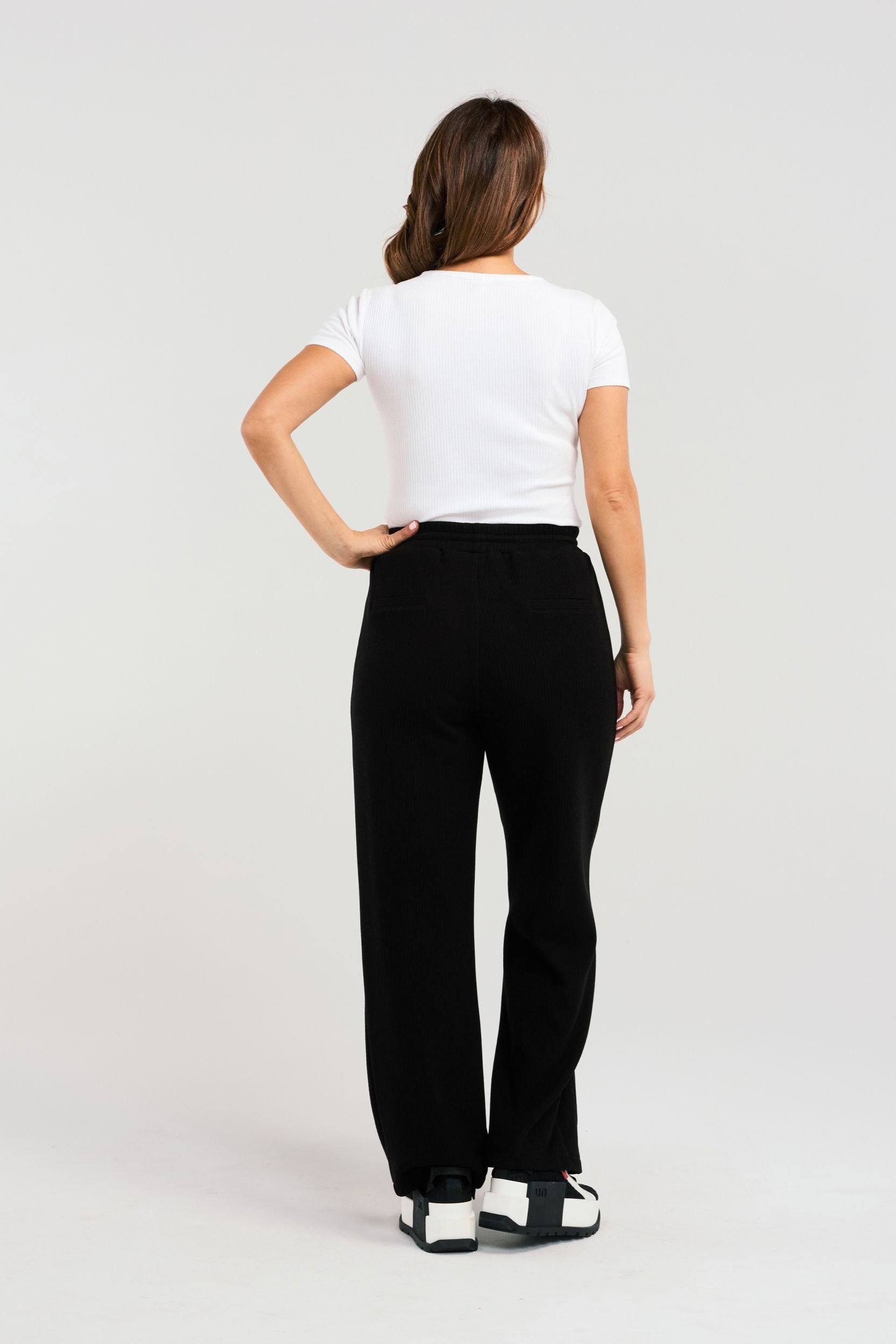 ZAFINA NOVA PANT - BLACK - THE VOGUE STORE
