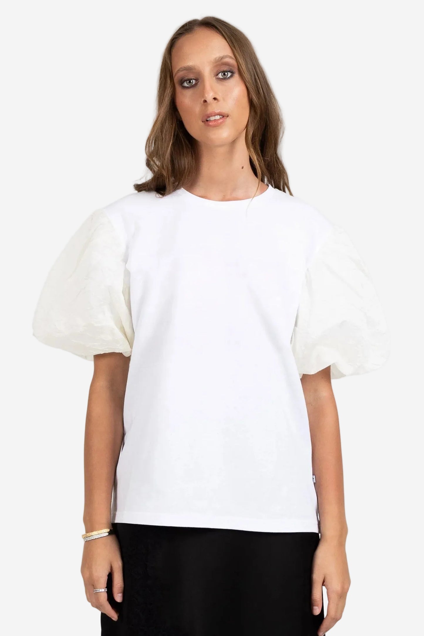 FEDERATION PUFF TEE 2.0 - WHITE - THE VOGUE STORE