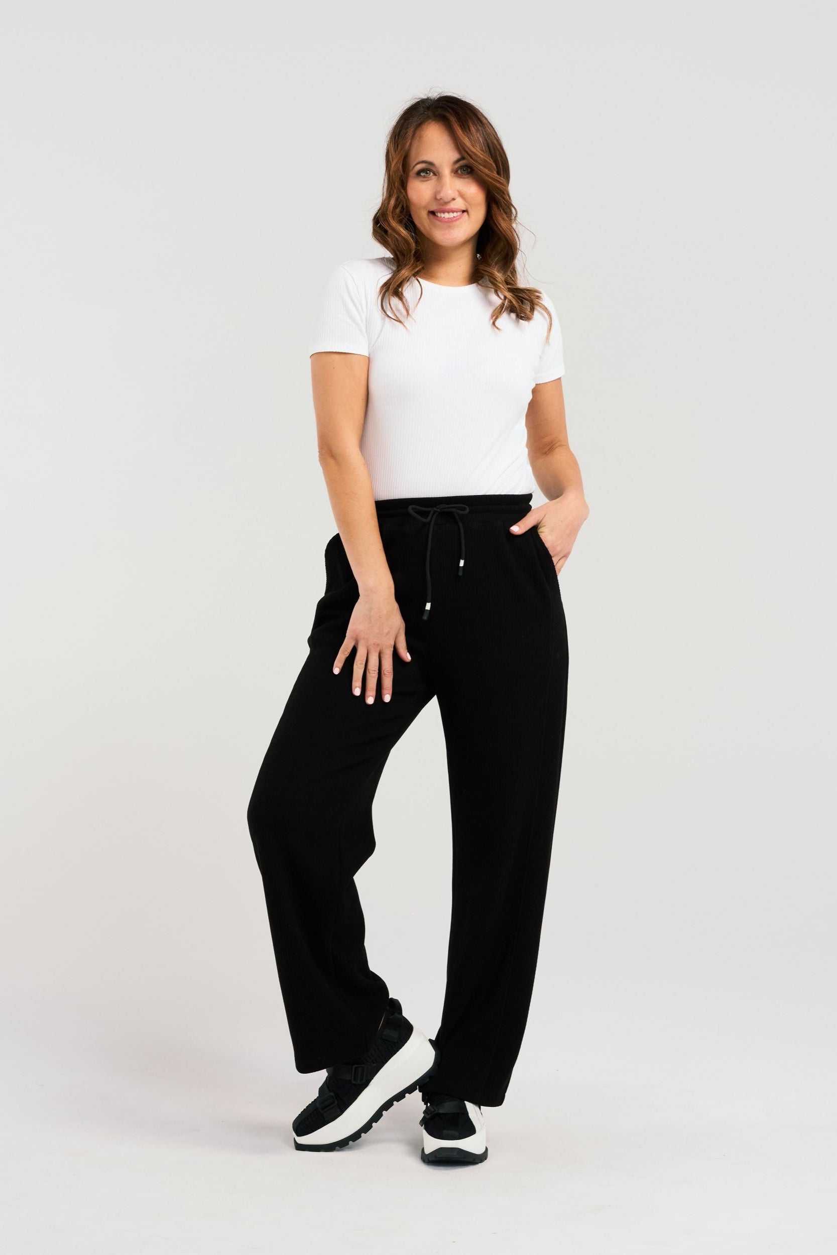 ZAFINA NOVA PANT - BLACK - THE VOGUE STORE