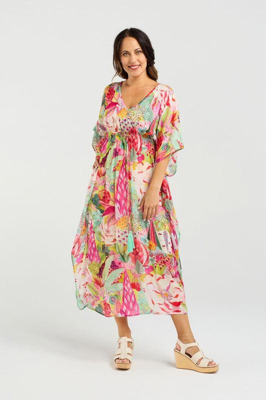 SEDUCE SONYA DRESS - BLOSSOM POP - THE VOGUE STORE