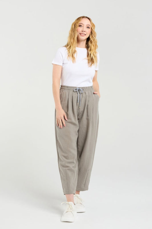 SEDUCE SHELBY PANT - GREY - THE VOGUE STORE