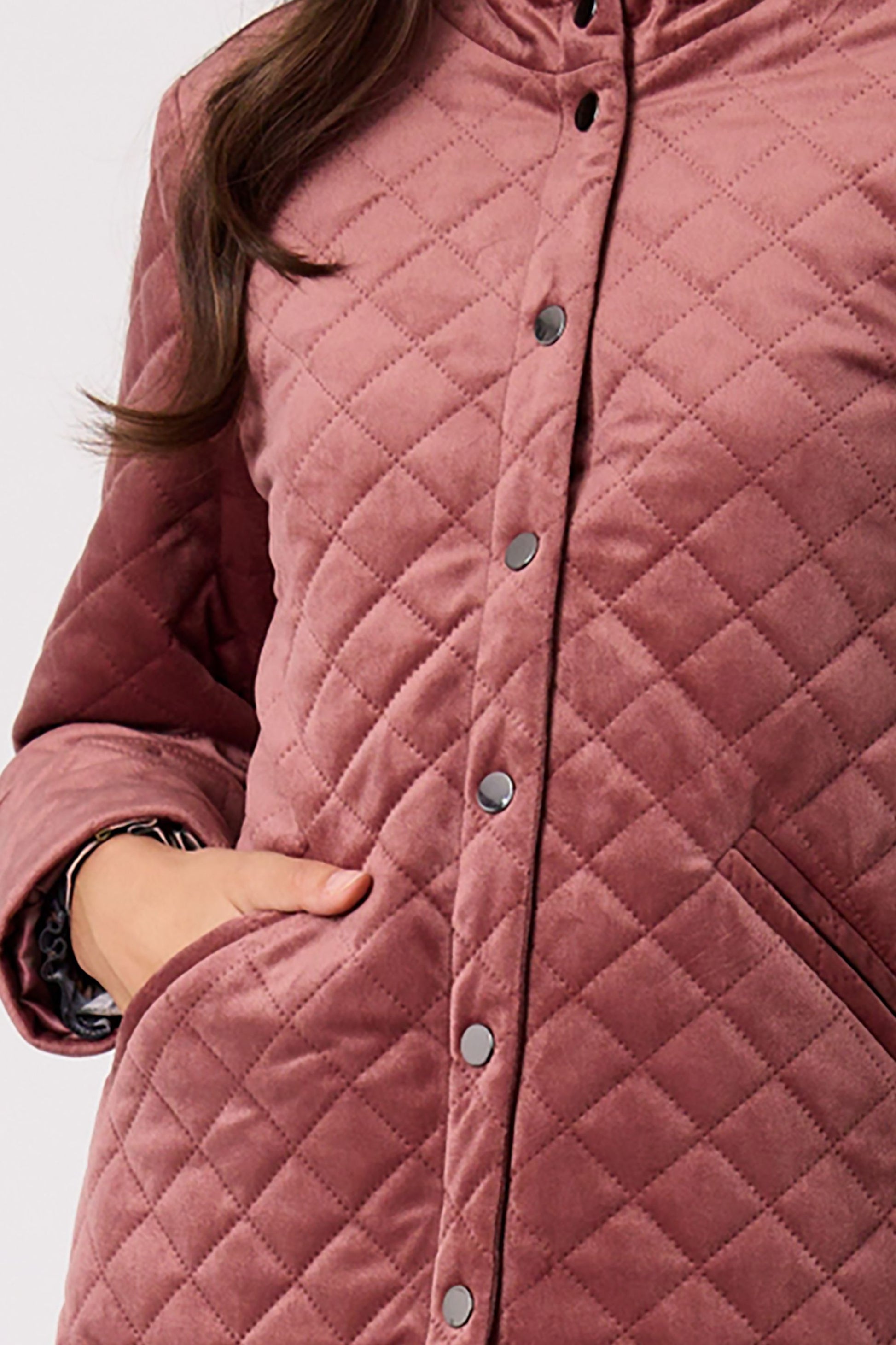 DESIGN NATION PRESENCE JACKET - DUSTY PINK - THE VOGUE STORE