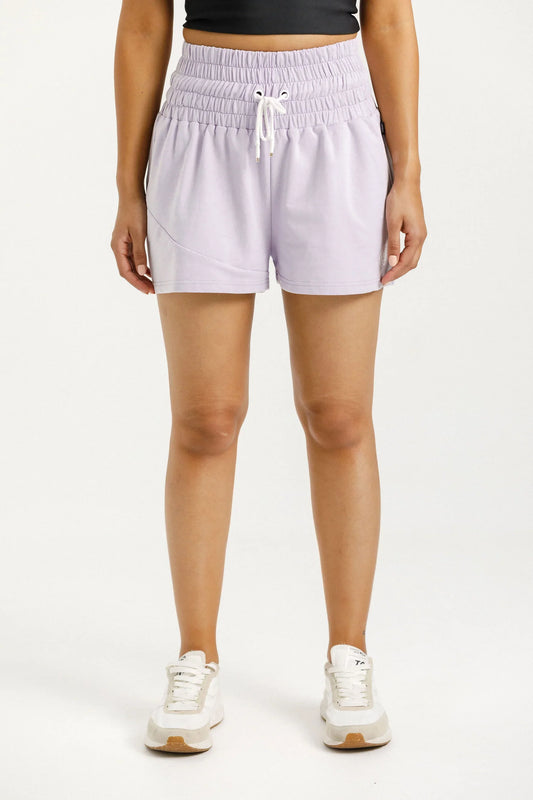 ROSEROAD BLAKE SHORTS - LILAC - THE VOGUE STORE