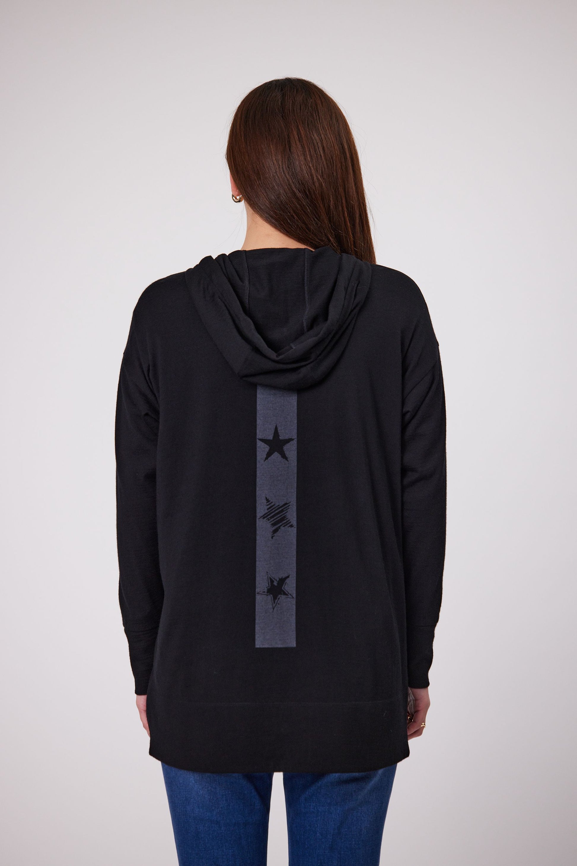 DUO DANI MERINO HOODIE - CHIVE - THE VOGUE STORE