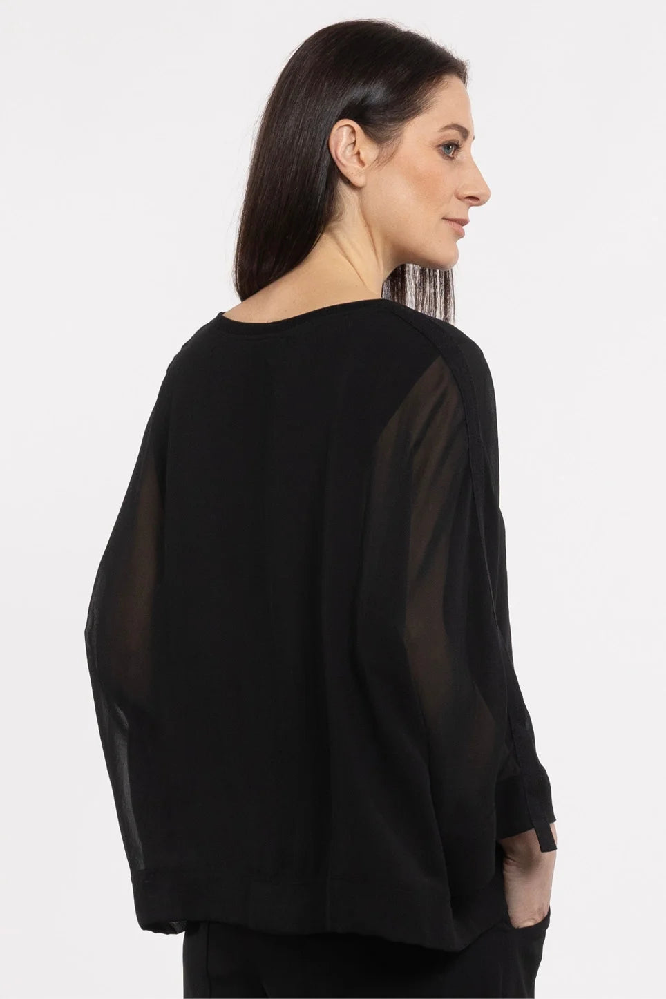 REPERTOIRE SANDI TOP - BLACK - THE VOGUE STORE