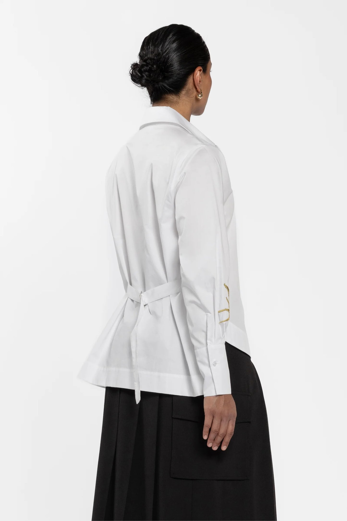 REPERTOIRE SEBASTIAN SHIRT - WHITE - THE VOGUE STORE