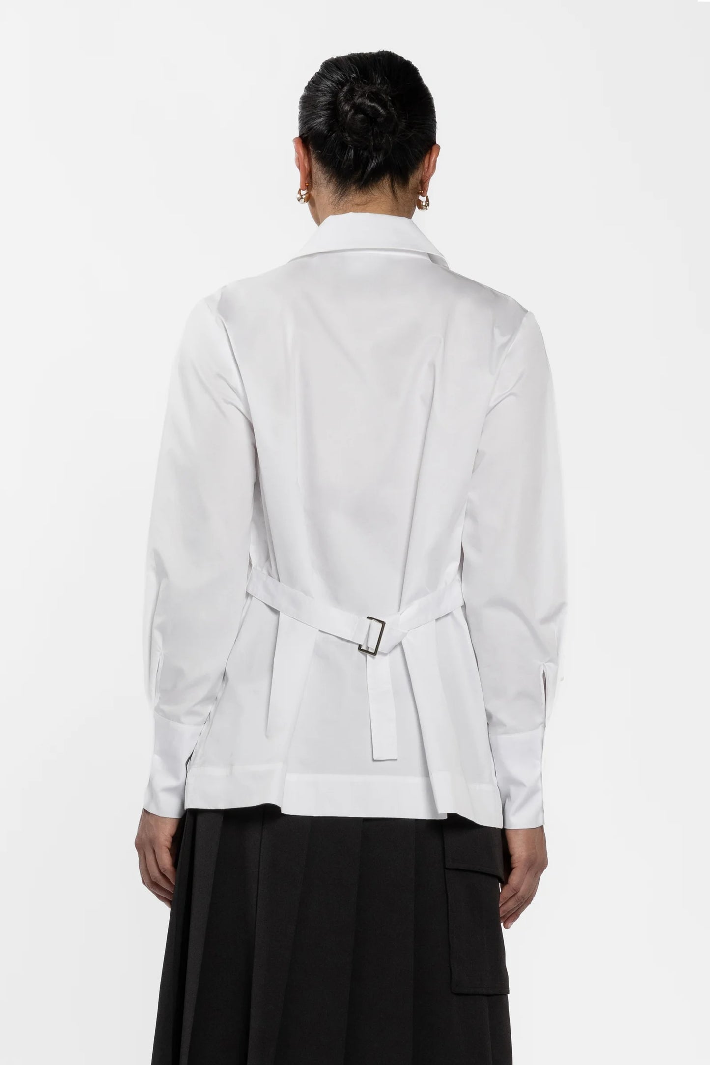 REPERTOIRE SEBASTIAN SHIRT - WHITE - THE VOGUE STORE
