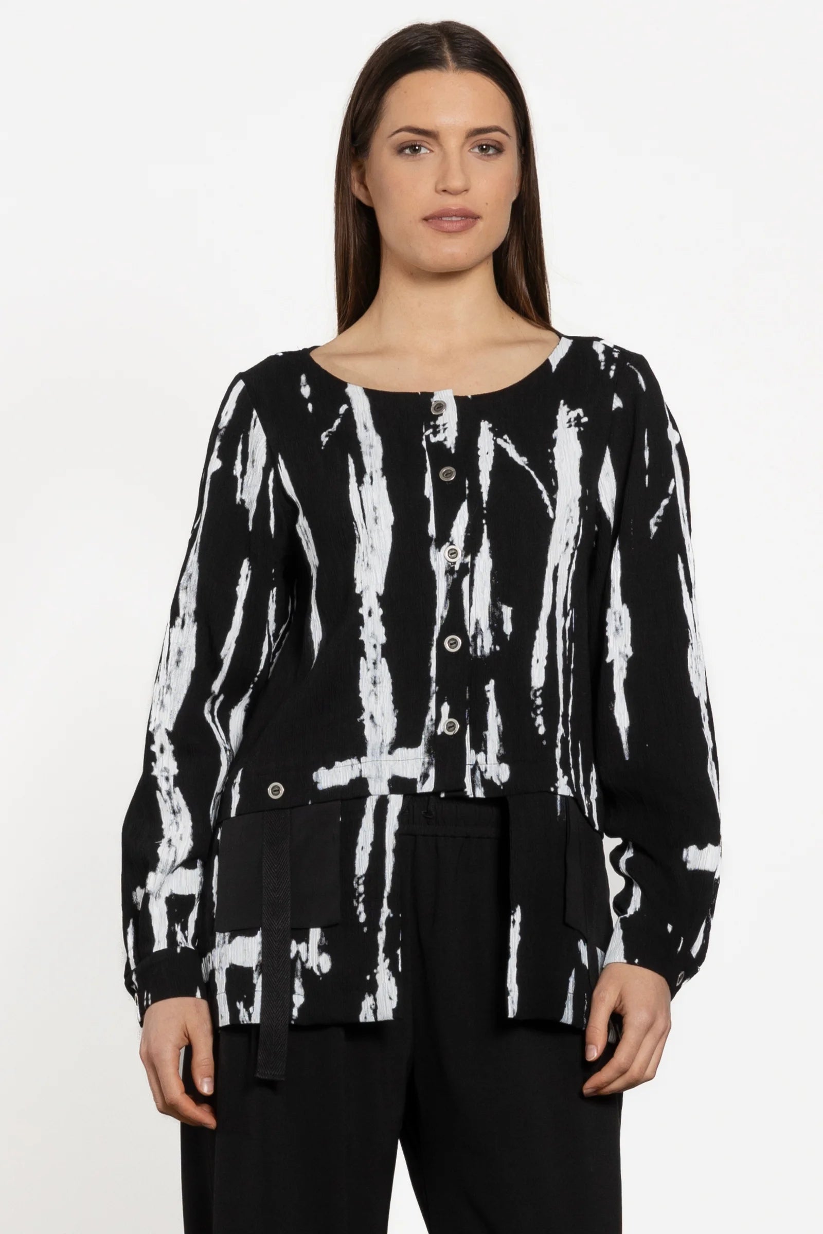 REPERTOIRE TOLEDO SHACKET - PRINT BLACK - THE VOGUE STORE